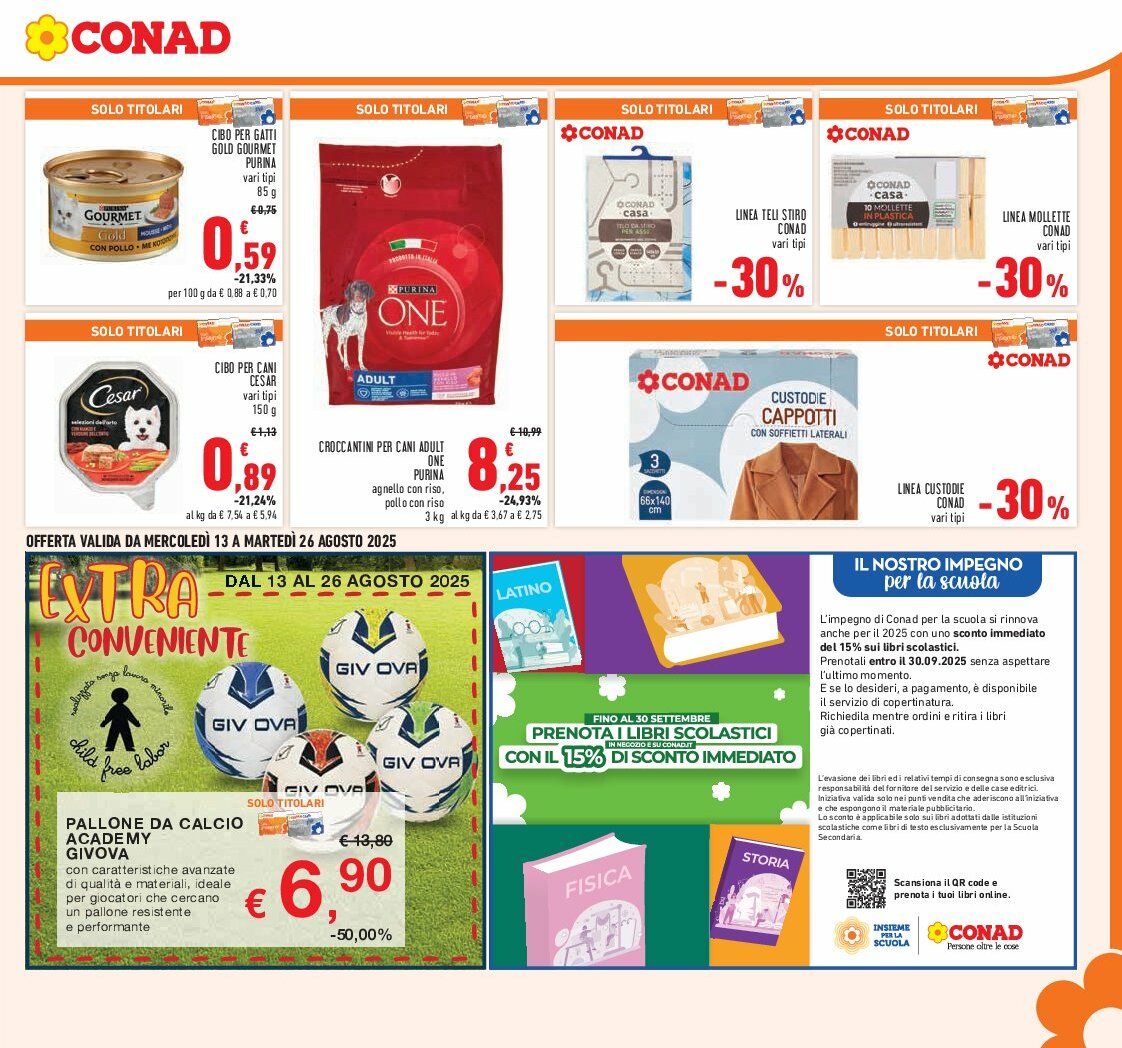 conad - Volantino Conad valido dal 13/08 al 26/08 - page: 21