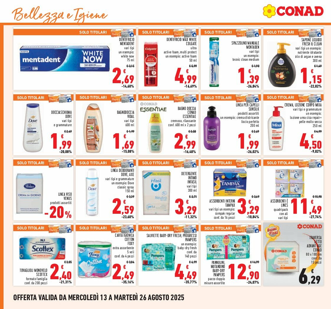 conad - Volantino Conad valido dal 13/08 al 26/08 - page: 20