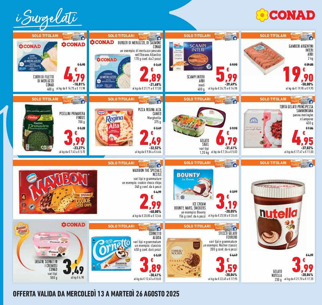 conad - Volantino Conad valido dal 13/08 al 26/08 - page: 10