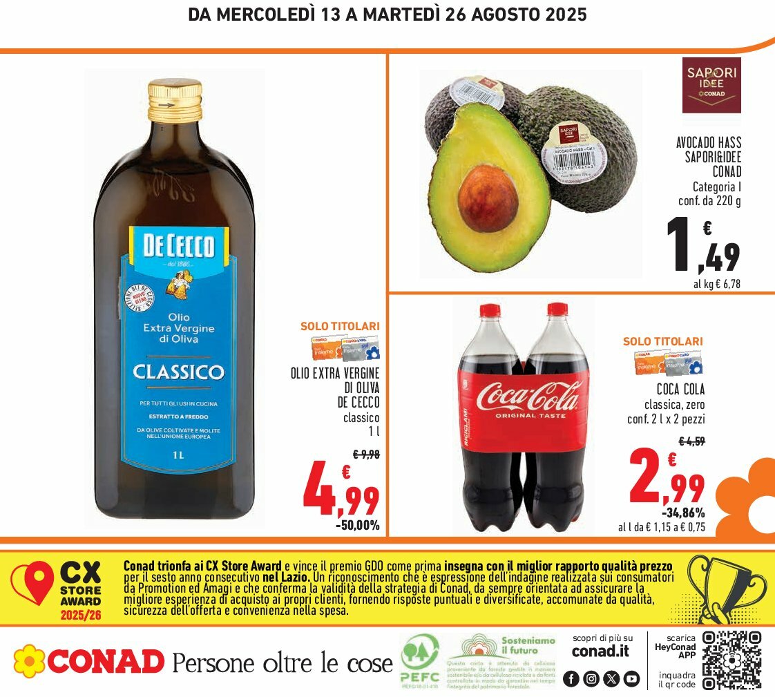 conad - Volantino Conad valido dal 13/08 al 26/08 - page: 24