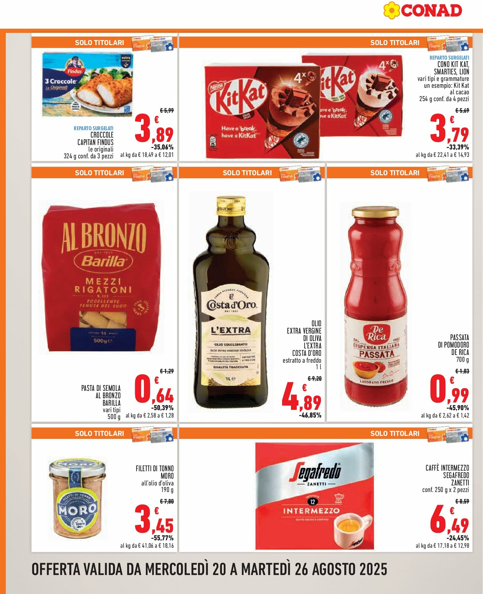 conad - Volantino Conad - Convenienza Piú valido dal 20/08 al 26/08 - page: 6
