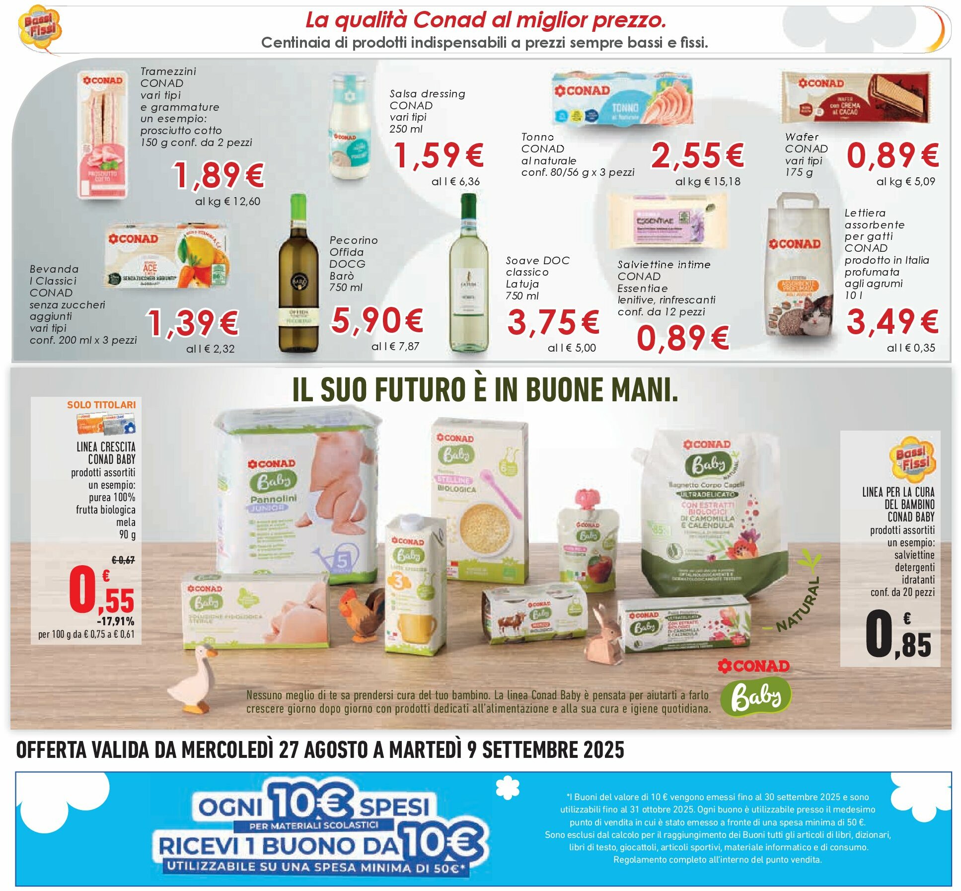 conad - Volantino Conad valido dal 27/08 al 09/09 - page: 15