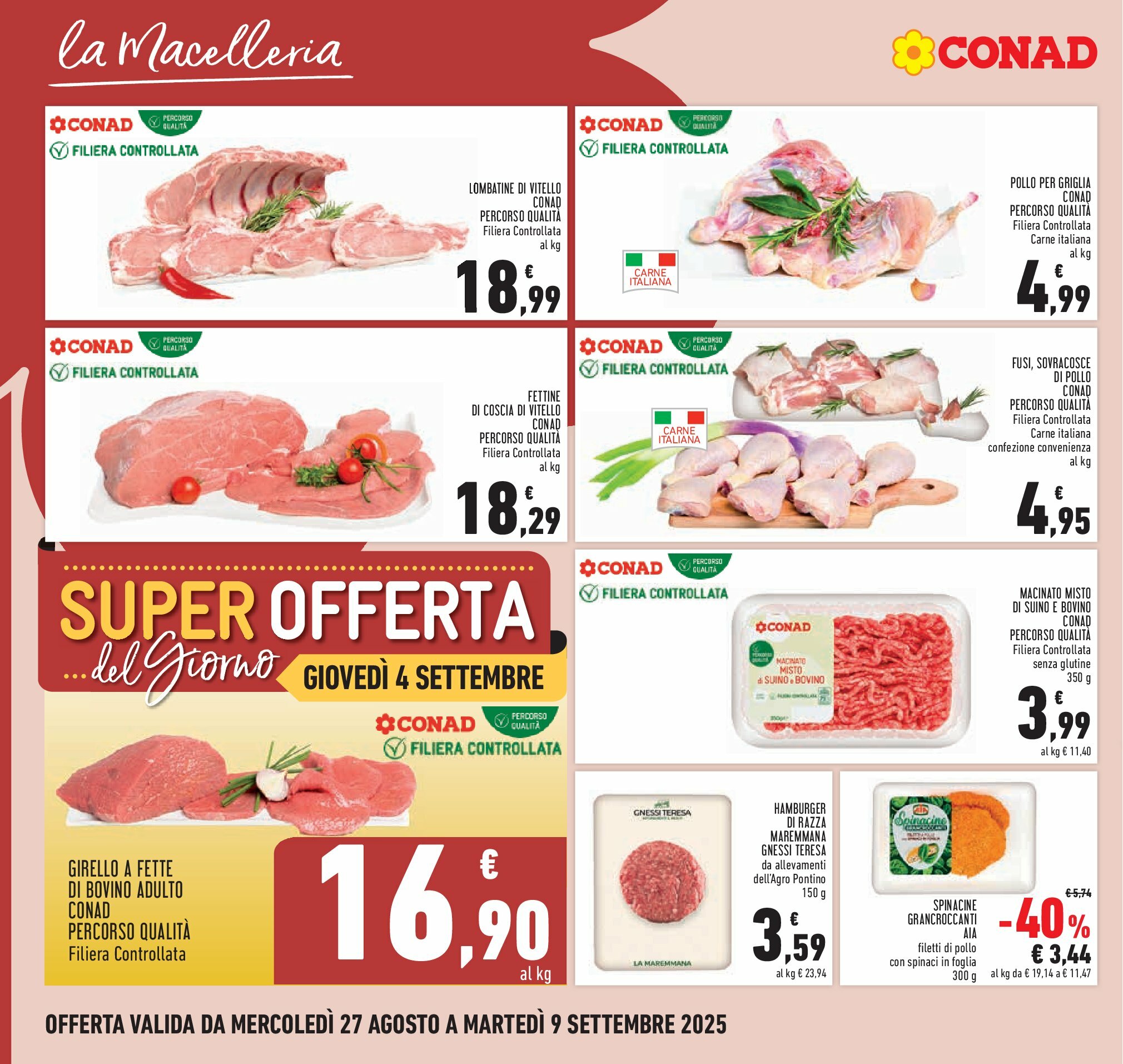 conad - Volantino Conad valido dal 27/08 al 09/09 - page: 6