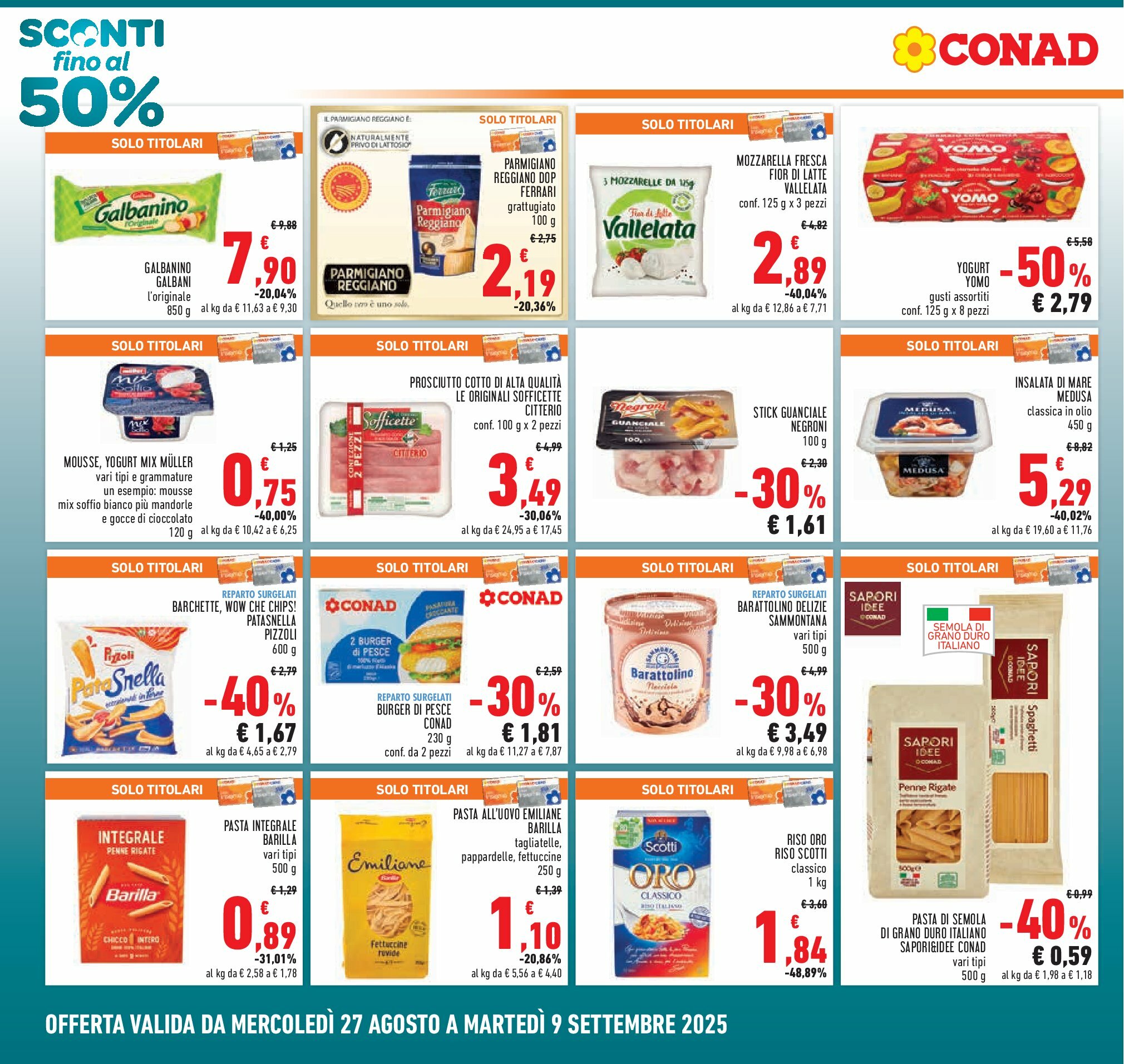 conad - Volantino Conad valido dal 27/08 al 09/09 - page: 2