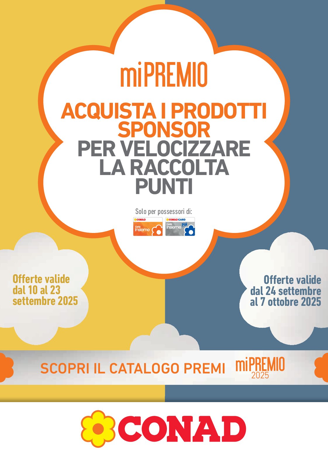 conad - Volantino Conad - miPremio valido dal 10/09 al 07/10