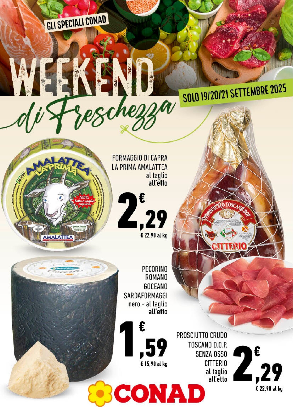 conad - Volantino Conad Superstore - Weekend di Freschezza valido dal 19/09 al 21/09