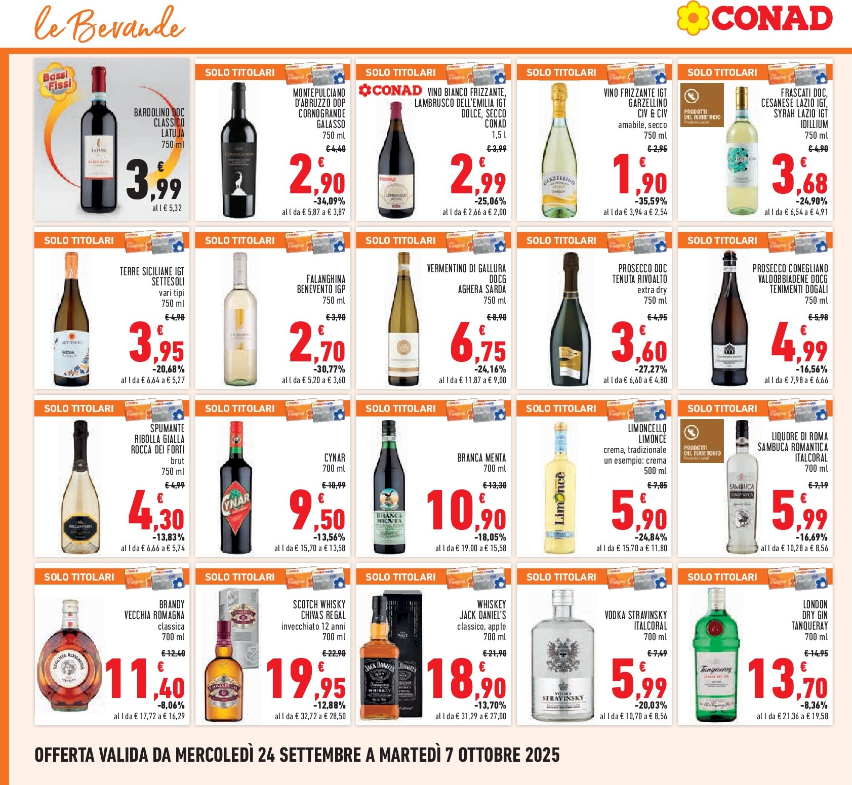 conad - Volantino Conad valido dal 24/09 al 07/10 - page: 18