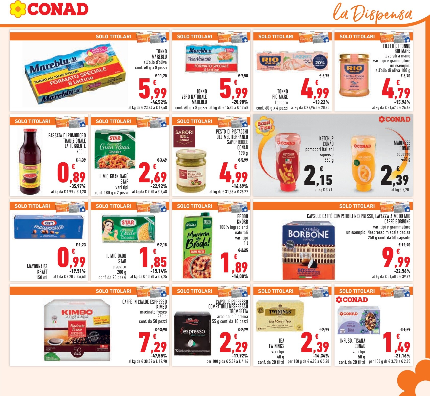 conad - Volantino Conad valido dal 24/09 al 07/10 - page: 15