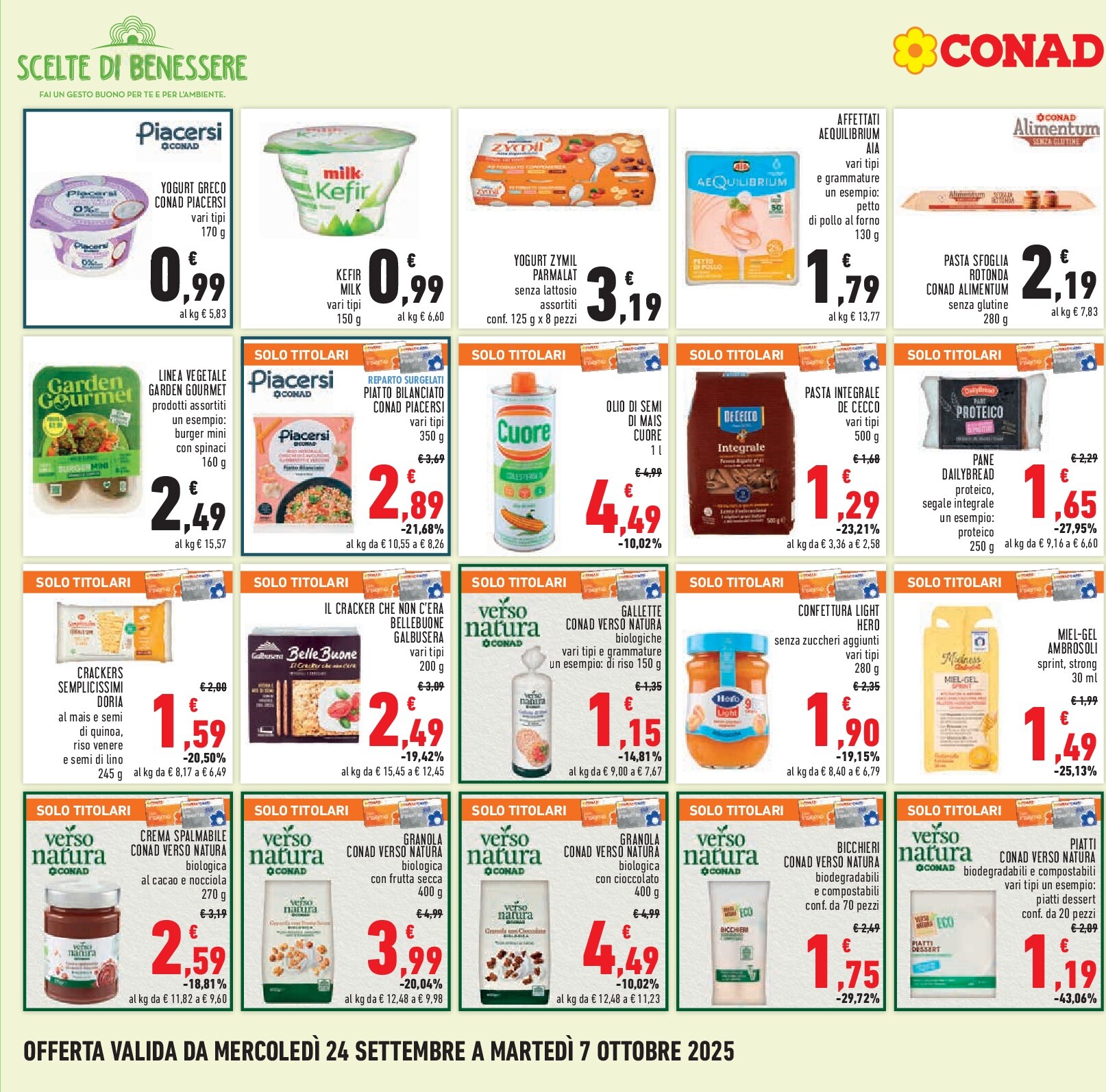 conad - Volantino Conad valido dal 24/09 al 07/10 - page: 12