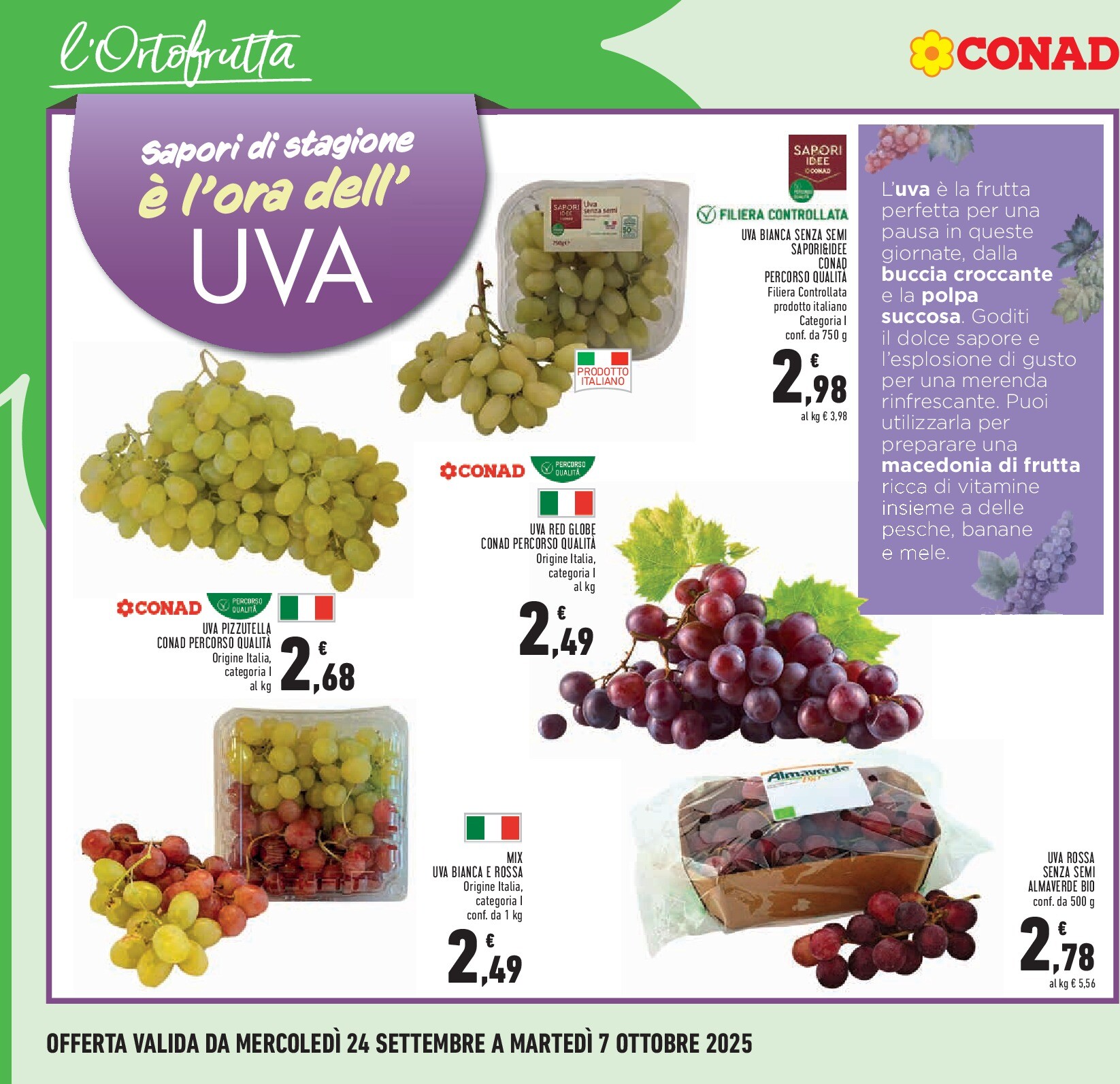 conad - Volantino Conad valido dal 24/09 al 07/10 - page: 6