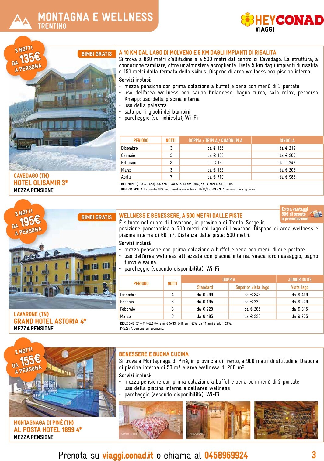 conad - Volantino Conad - Viaggi valido dal 22/09 al 31/12 - page: 3