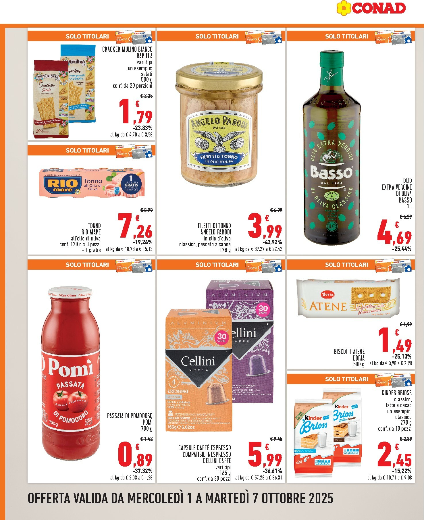 conad - Volantino Conad - Convenienza Piú valido dal 01/10 al 07/10 - page: 6
