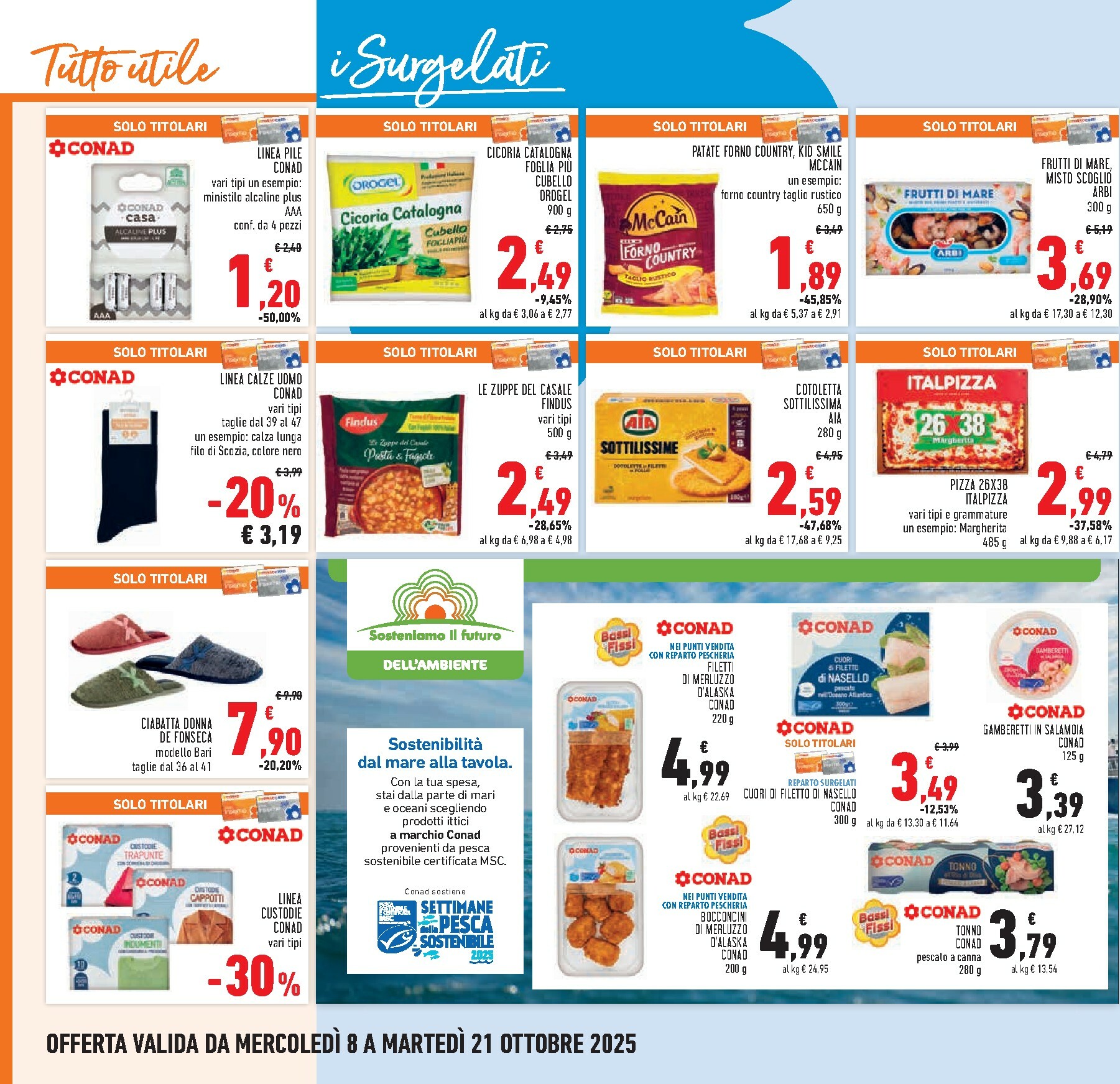 conad - Volantino Conad valido dal 08/10 al 21/10 - page: 22