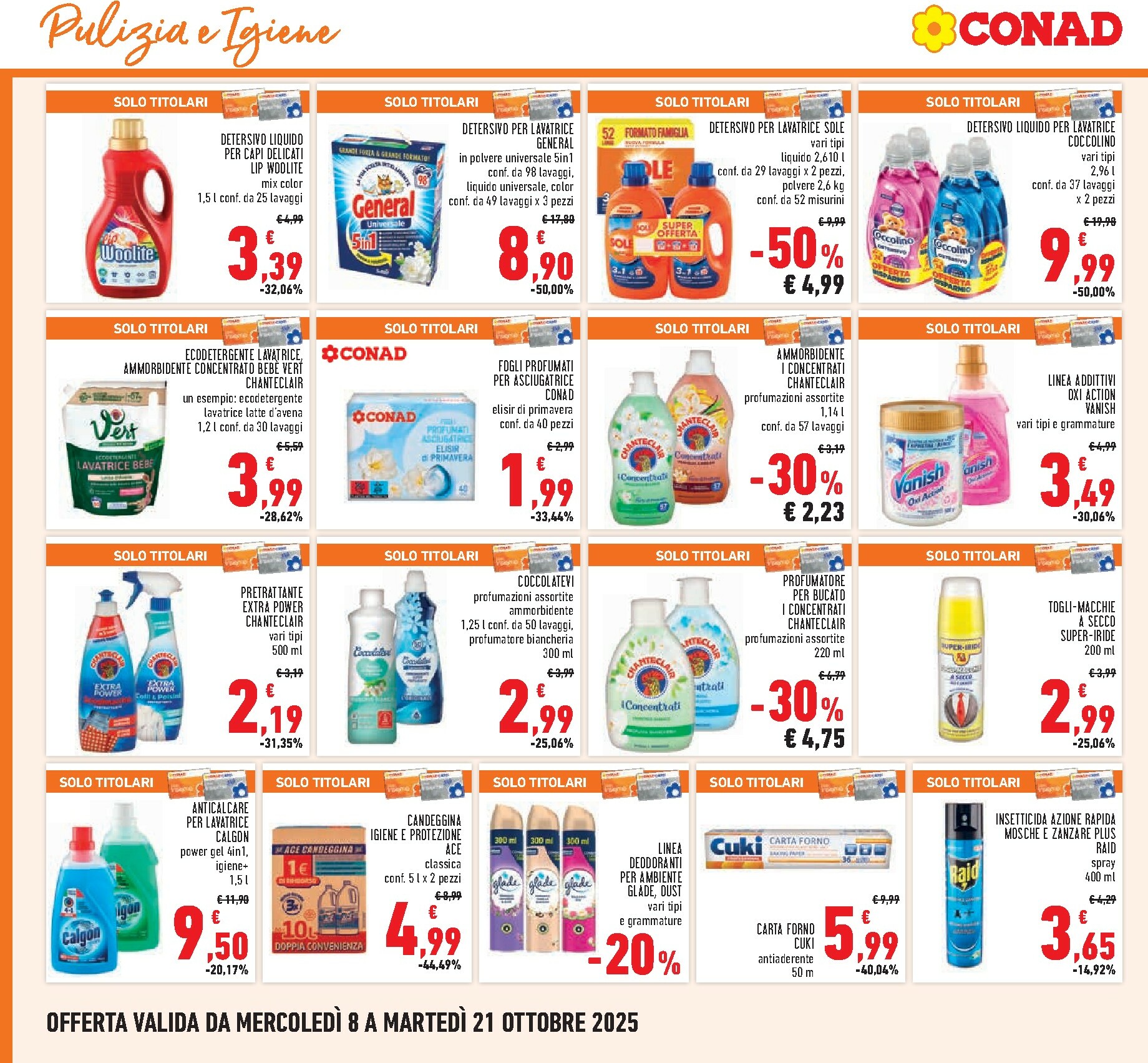 conad - Volantino Conad valido dal 08/10 al 21/10 - page: 18