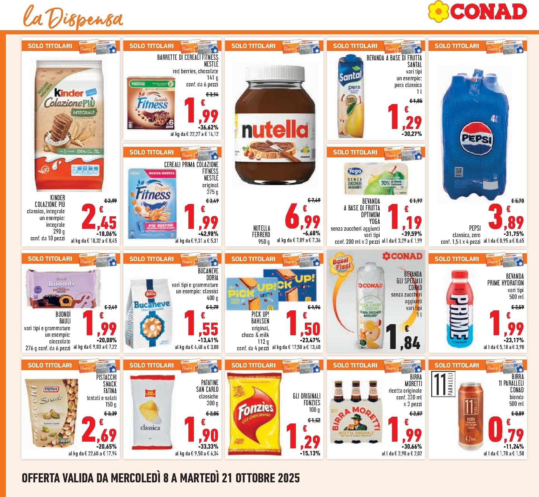 conad - Volantino Conad valido dal 08/10 al 21/10 - page: 14