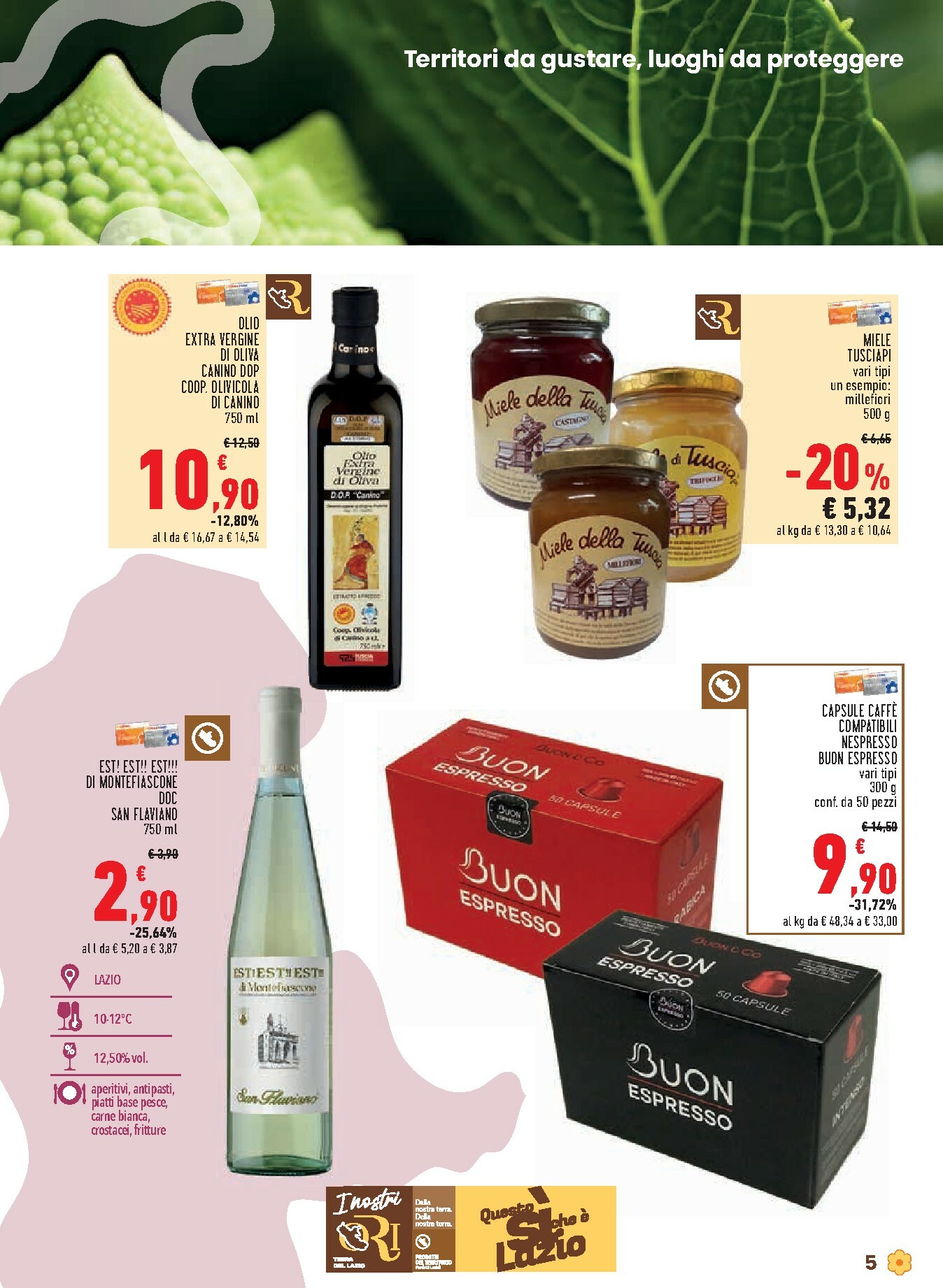 conad - Volantino Conad - Localismo lazio catalogo valido dal 09/10 al 22/10 - page: 5