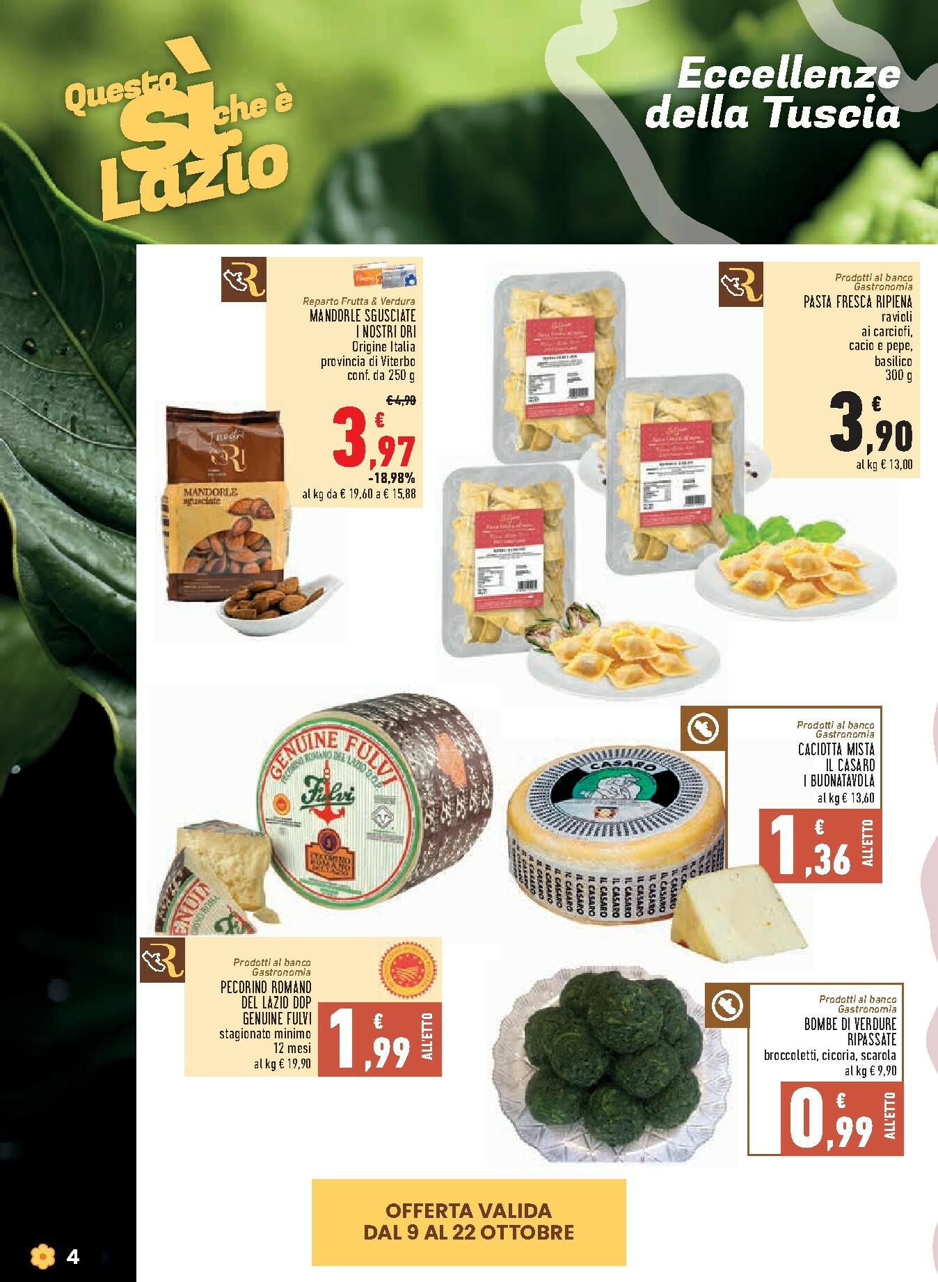 conad - Volantino Conad - Localismo lazio catalogo valido dal 09/10 al 22/10 - page: 4