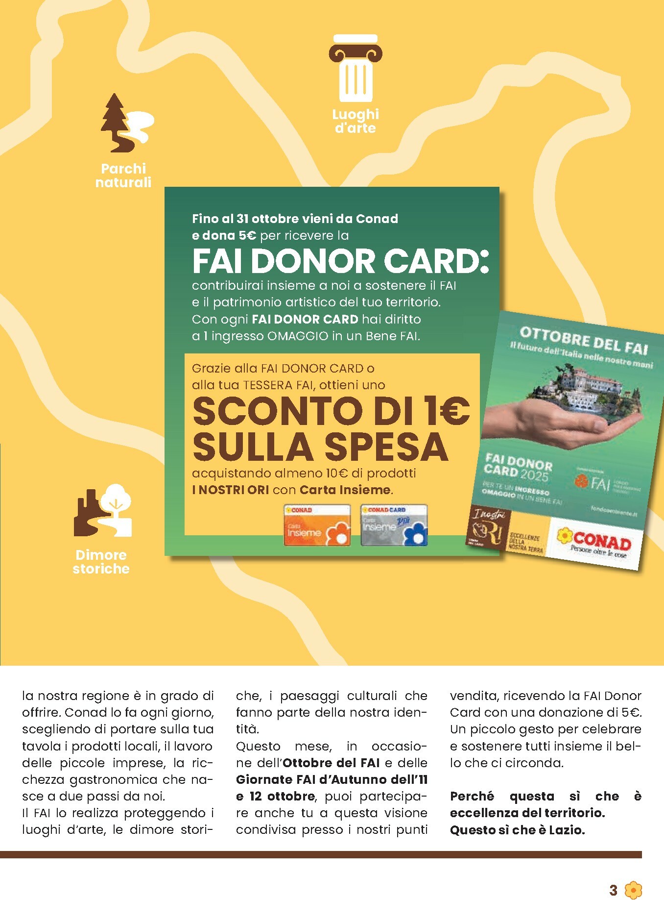 conad - Volantino Conad - Localismo lazio catalogo valido dal 09/10 al 22/10 - page: 3