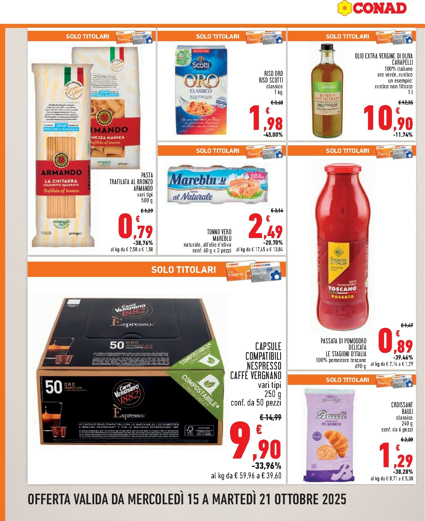 conad - Volantino Conad - Convenienza Piú valido dal 15/10 al 21/10 - page: 6