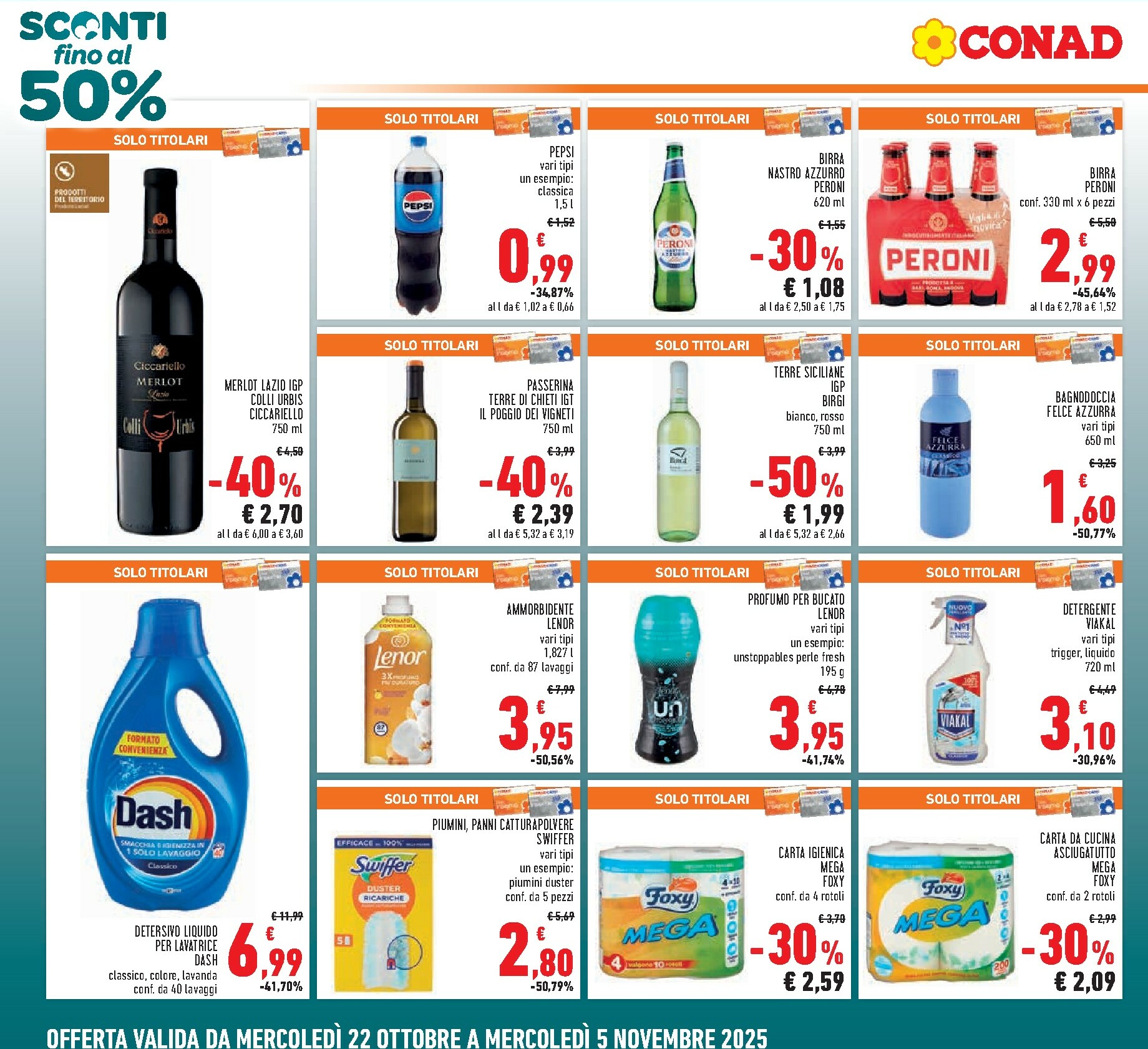 conad - Volantino Conad valido dal 22/10 al 05/11 - page: 4