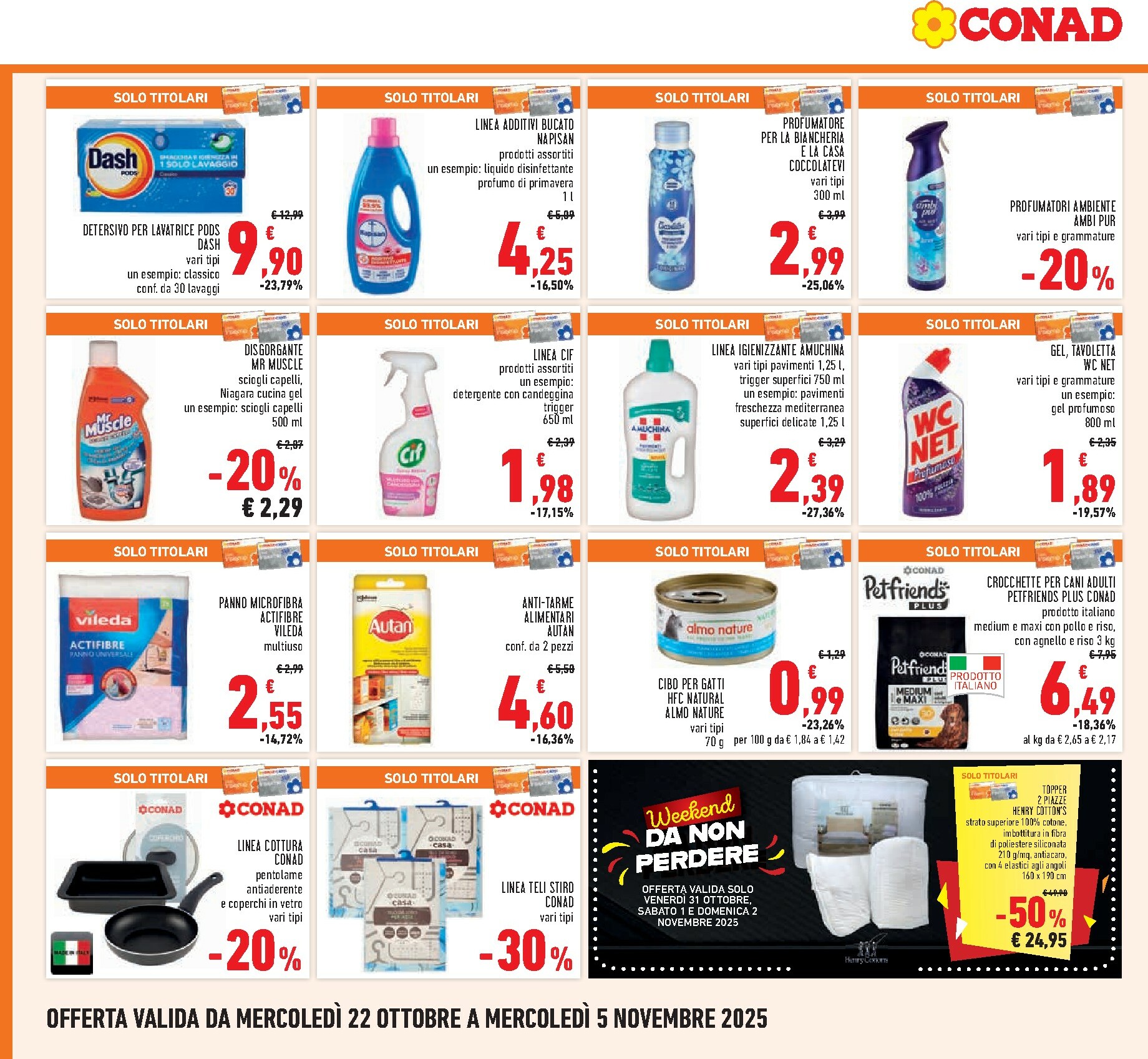 conad - Volantino Conad valido dal 22/10 al 05/11 - page: 24