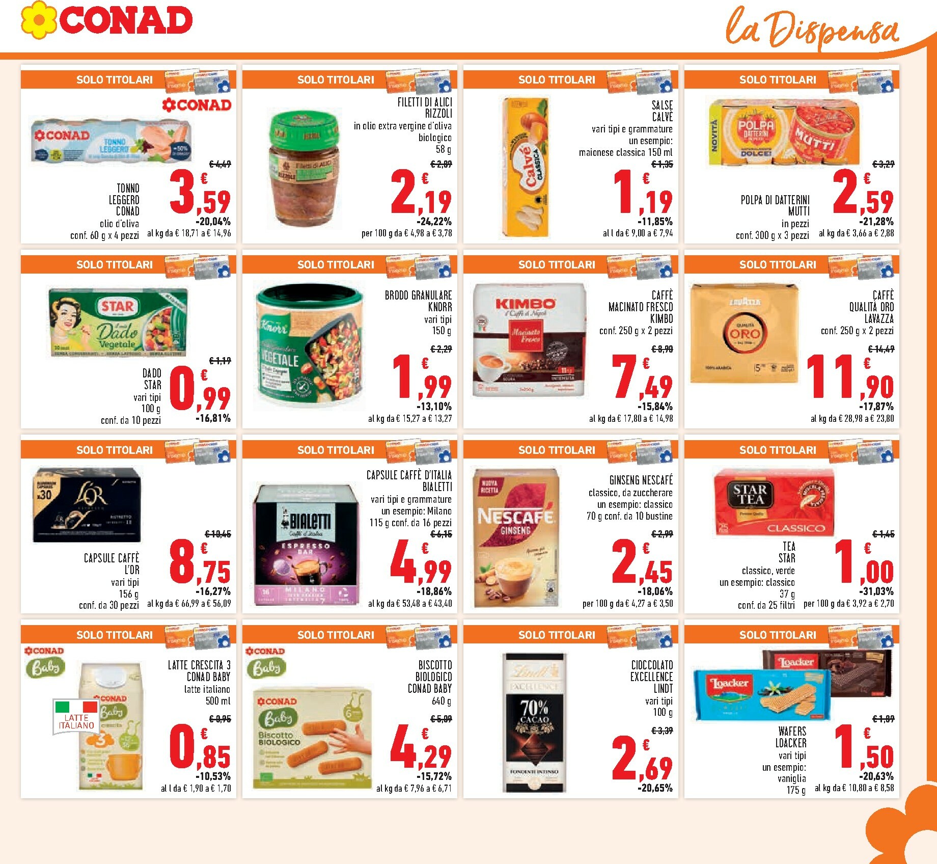 conad - Volantino Conad valido dal 22/10 al 05/11 - page: 19