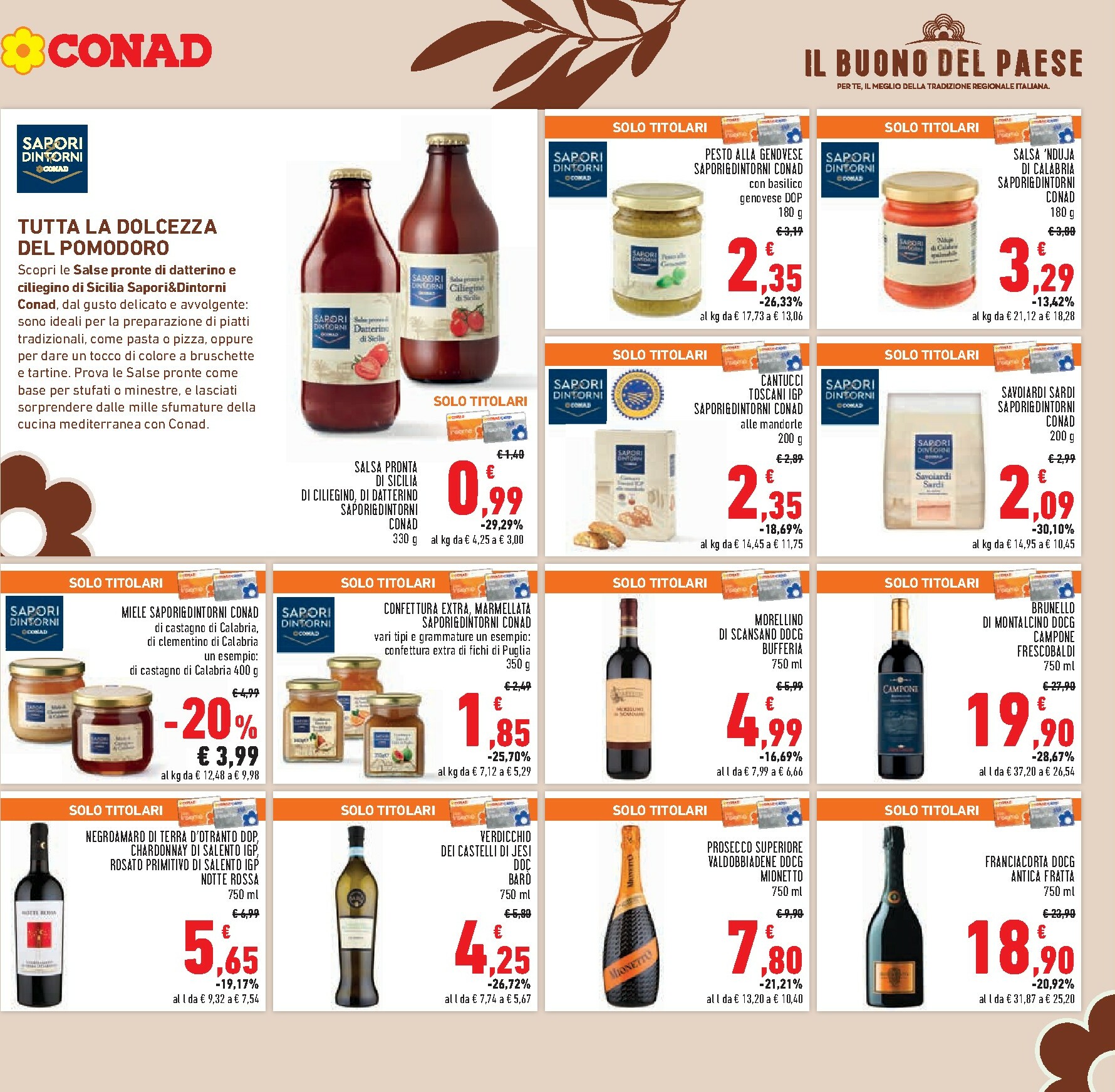 conad - Volantino Conad valido dal 22/10 al 05/11 - page: 13