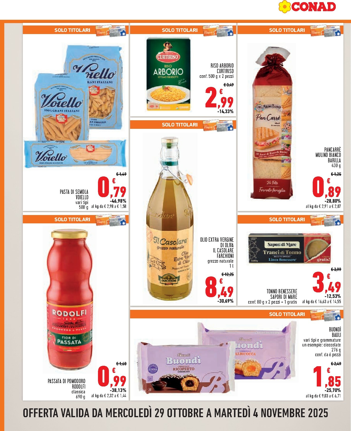conad - Volantino Conad - Convenienza Piú valido dal 29/10 al 04/11 - page: 6