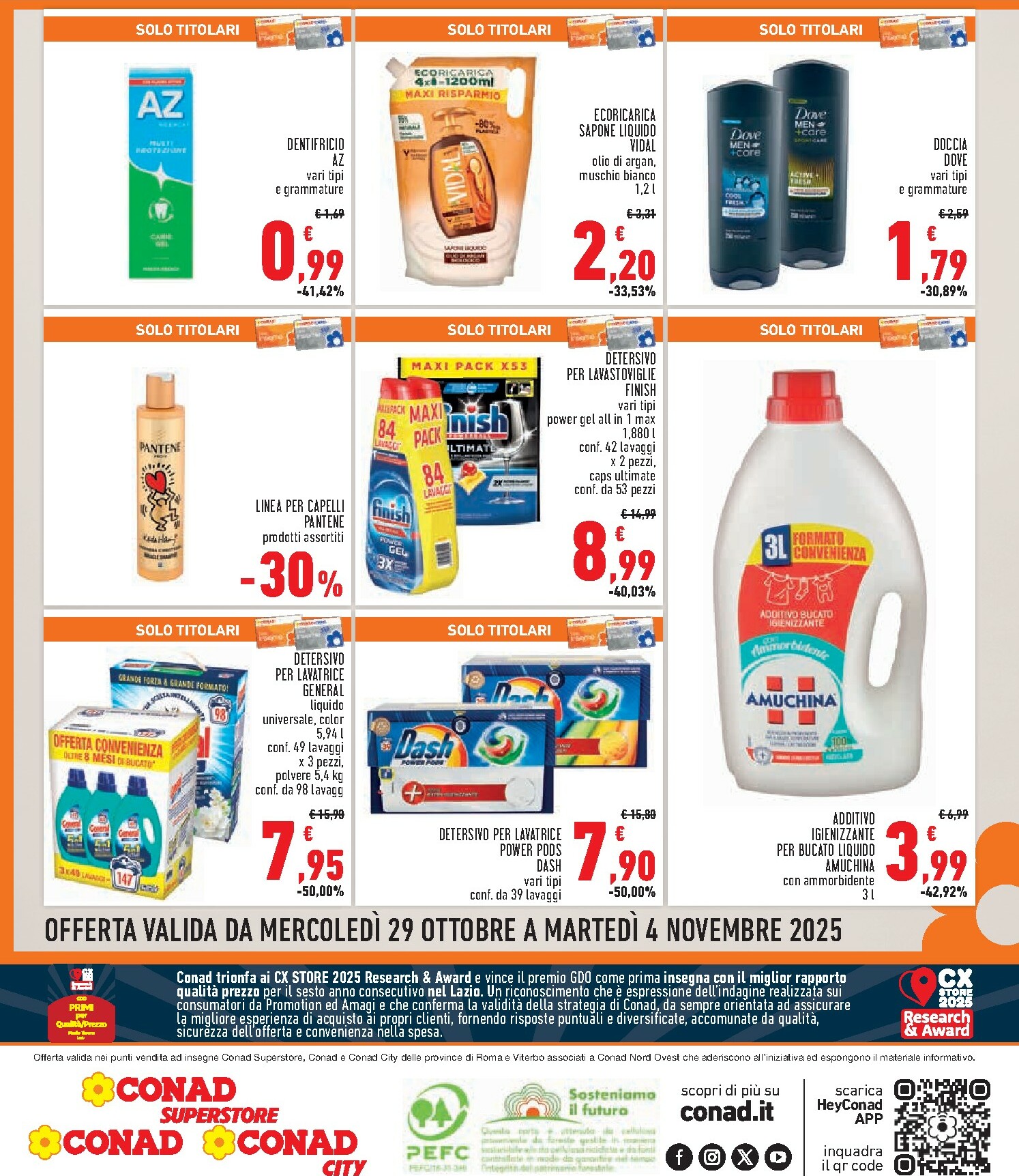 conad - Volantino Conad - Convenienza Piú valido dal 29/10 al 04/11 - page: 8