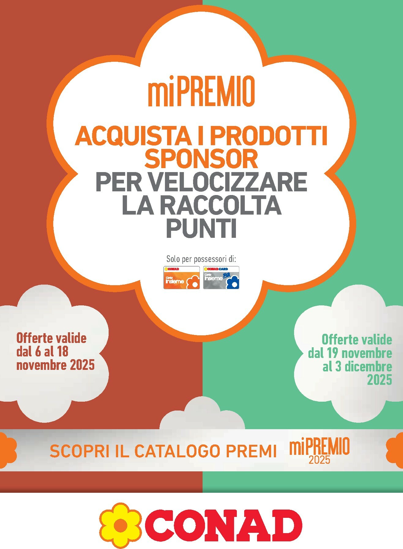 conad - Volantino Conad - miPremio valido dal 06/11 al 03/12