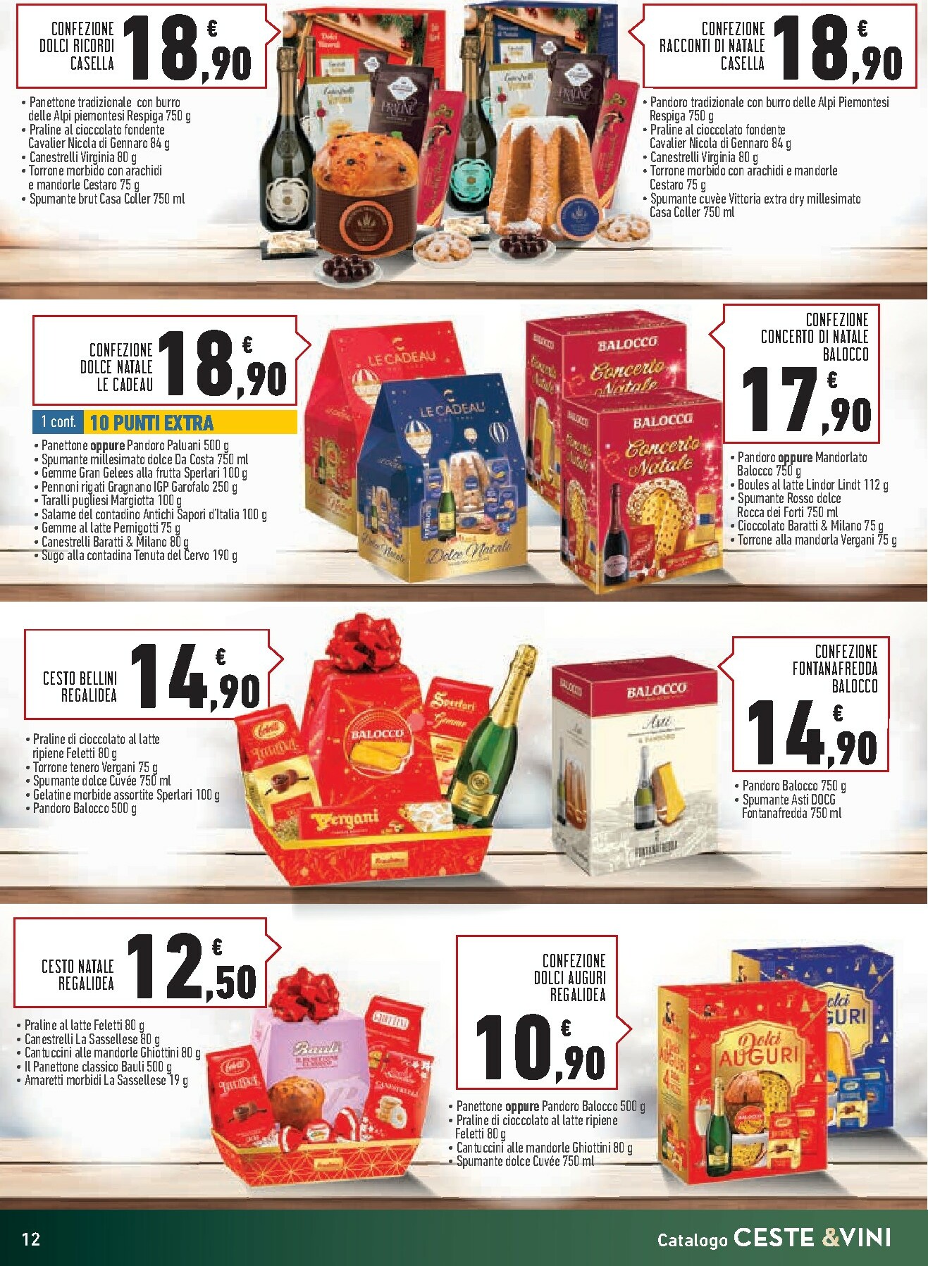 conad - Volantino Conad - Cesti regalo valido dal 06/11 al 24/12 - page: 12