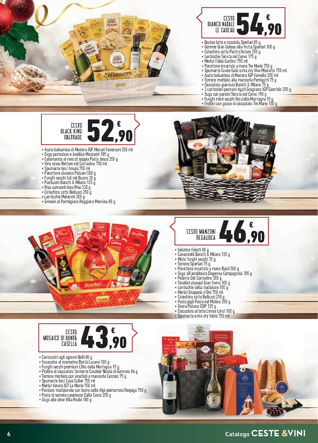 conad - Volantino Conad - Cesti regalo valido dal 06/11 al 24/12 - page: 6