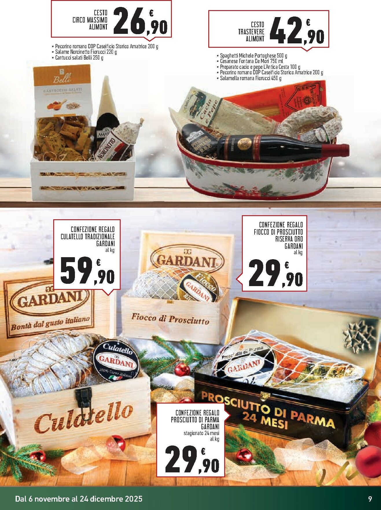 conad - Volantino Conad - Cesti regalo valido dal 06/11 al 24/12 - page: 9
