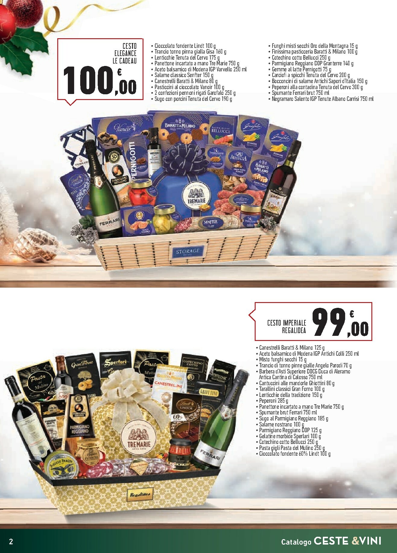 conad - Volantino Conad - Cesti regalo valido dal 06/11 al 24/12 - page: 2