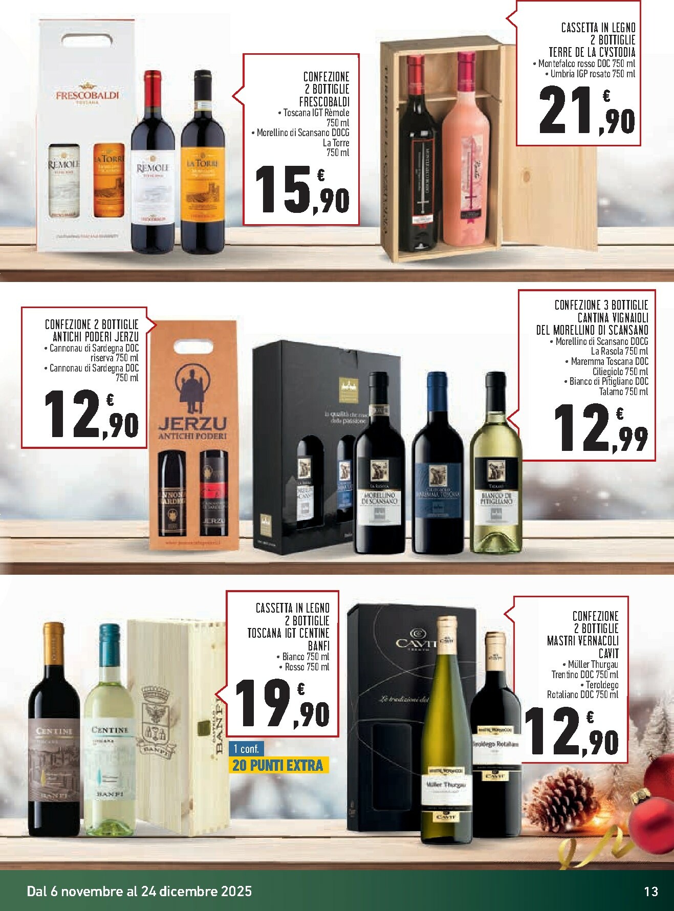 conad - Volantino Conad - Cesti regalo valido dal 06/11 al 24/12 - page: 13