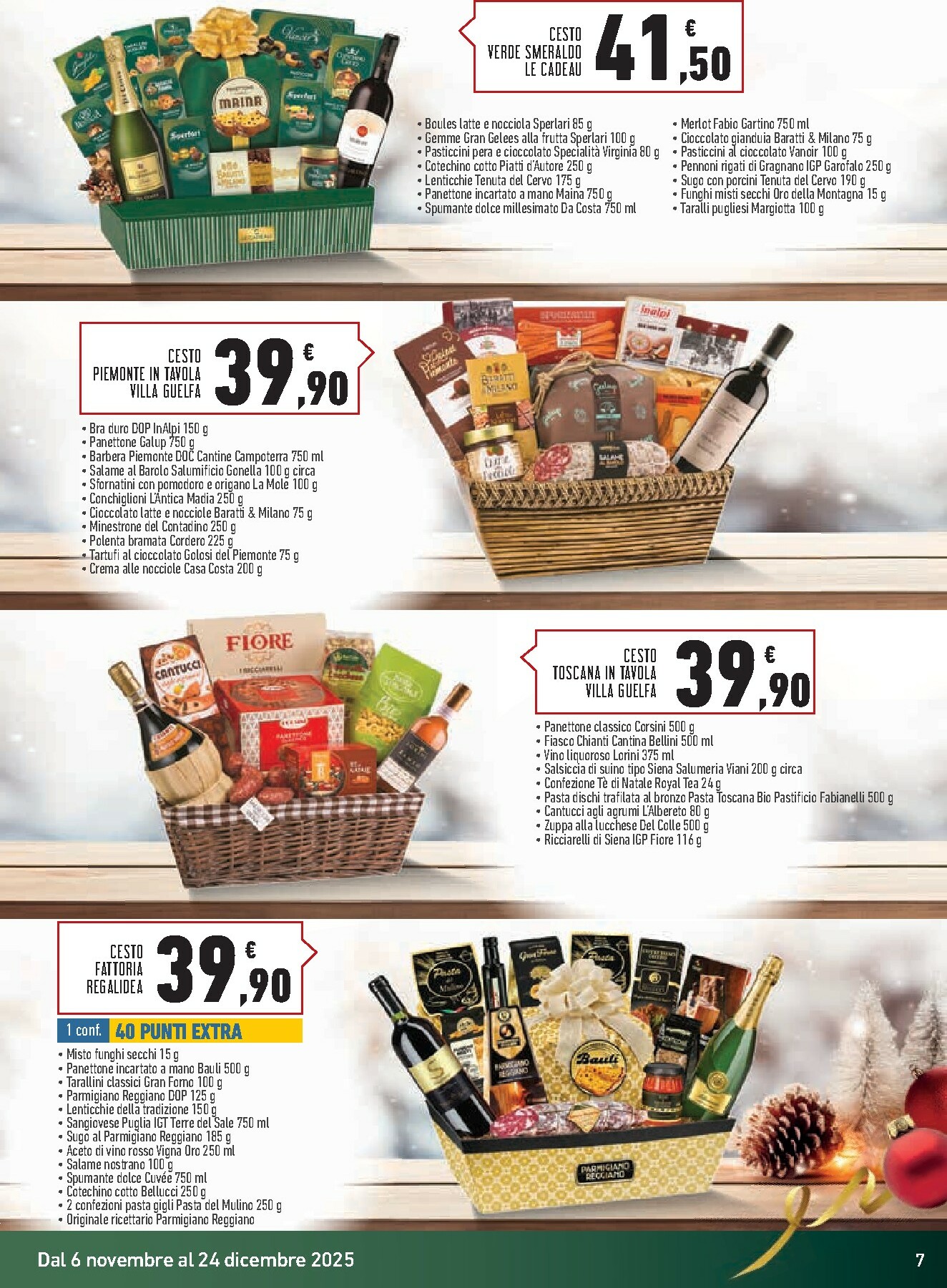 conad - Volantino Conad - Cesti regalo valido dal 06/11 al 24/12 - page: 7