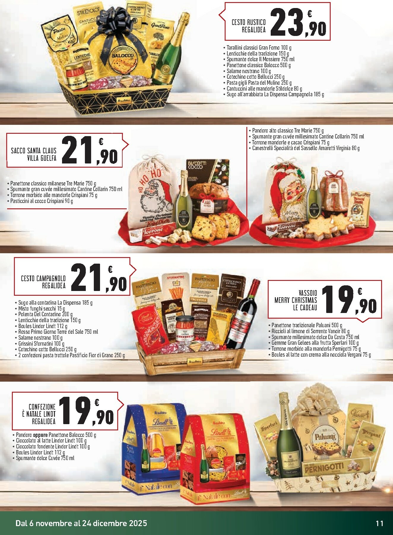 conad - Volantino Conad - Cesti regalo valido dal 06/11 al 24/12 - page: 11