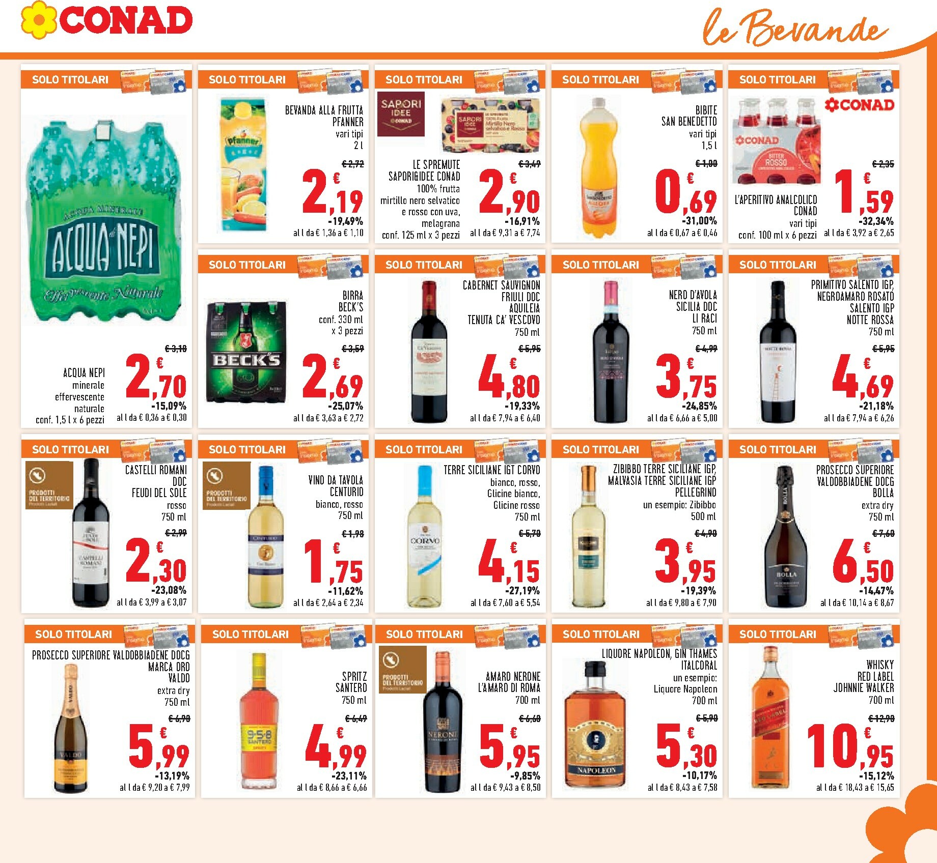 conad - Volantino Conad valido dal 06/11 al 15/11 - page: 19