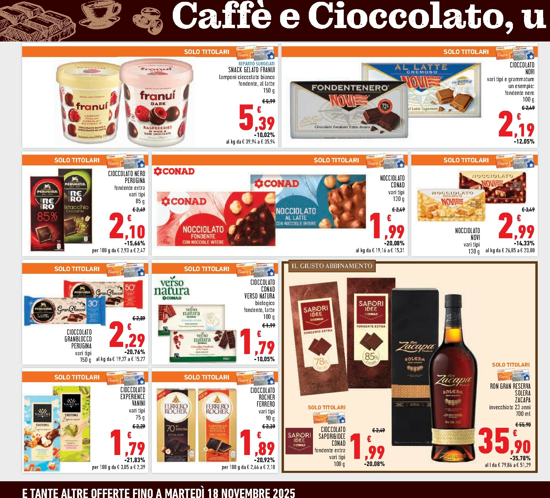 conad - Volantino Conad valido dal 06/11 al 15/11 - page: 22