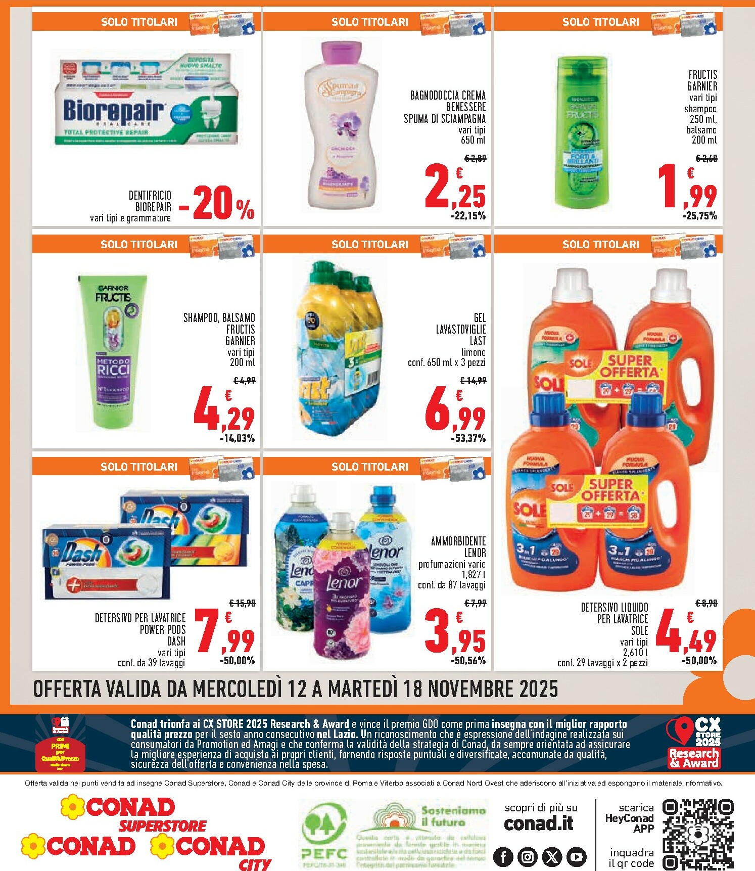 conad - Volantino Conad - Convenienza Piú valido dal 12/11 al 18/11 - page: 8