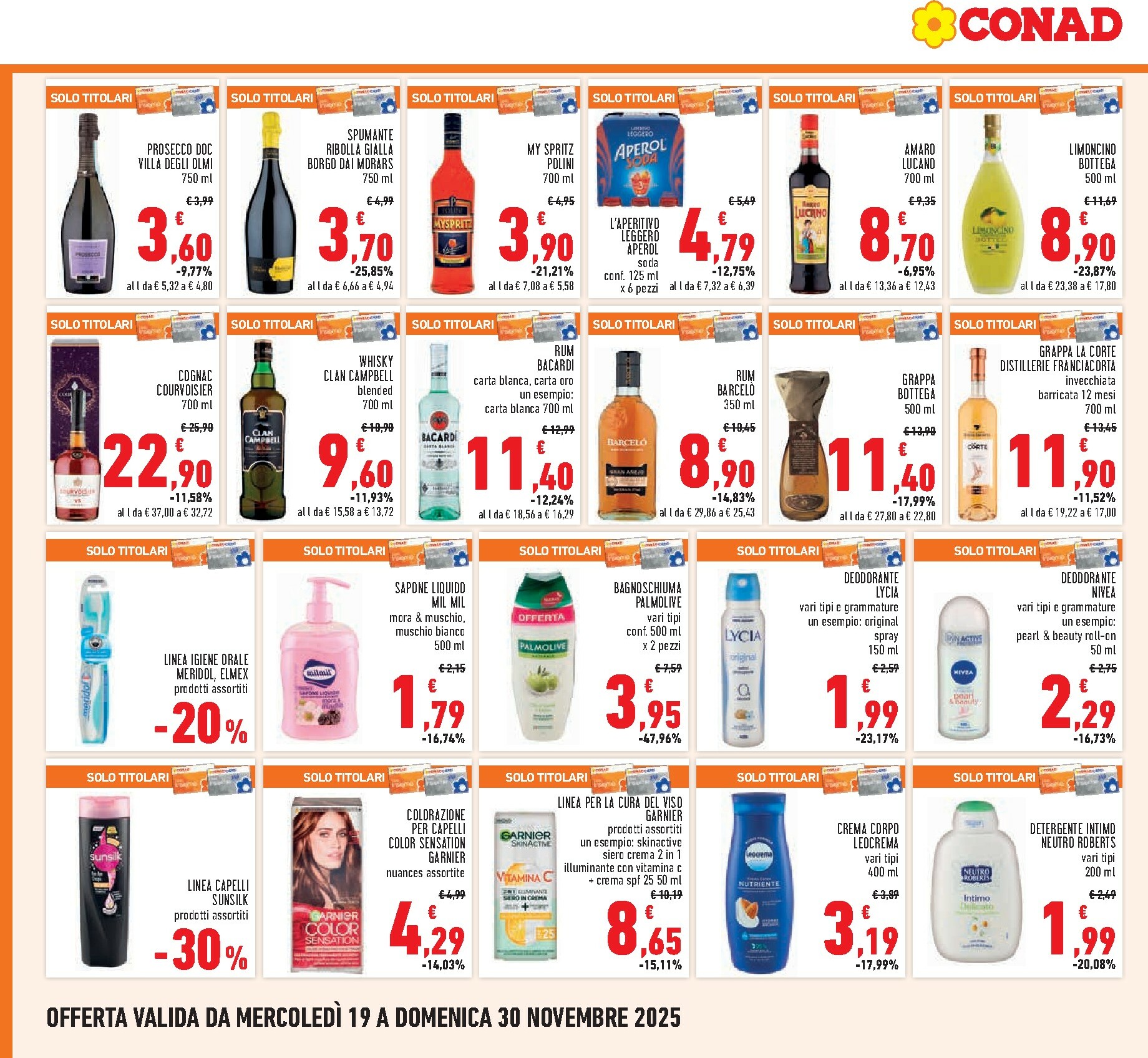 conad - Volantino Conad valido dal 19/11 al 30/11 - page: 18