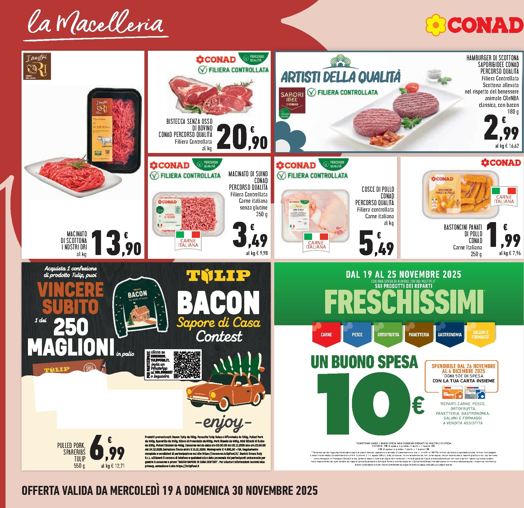 conad - Volantino Conad valido dal 19/11 al 30/11 - page: 4