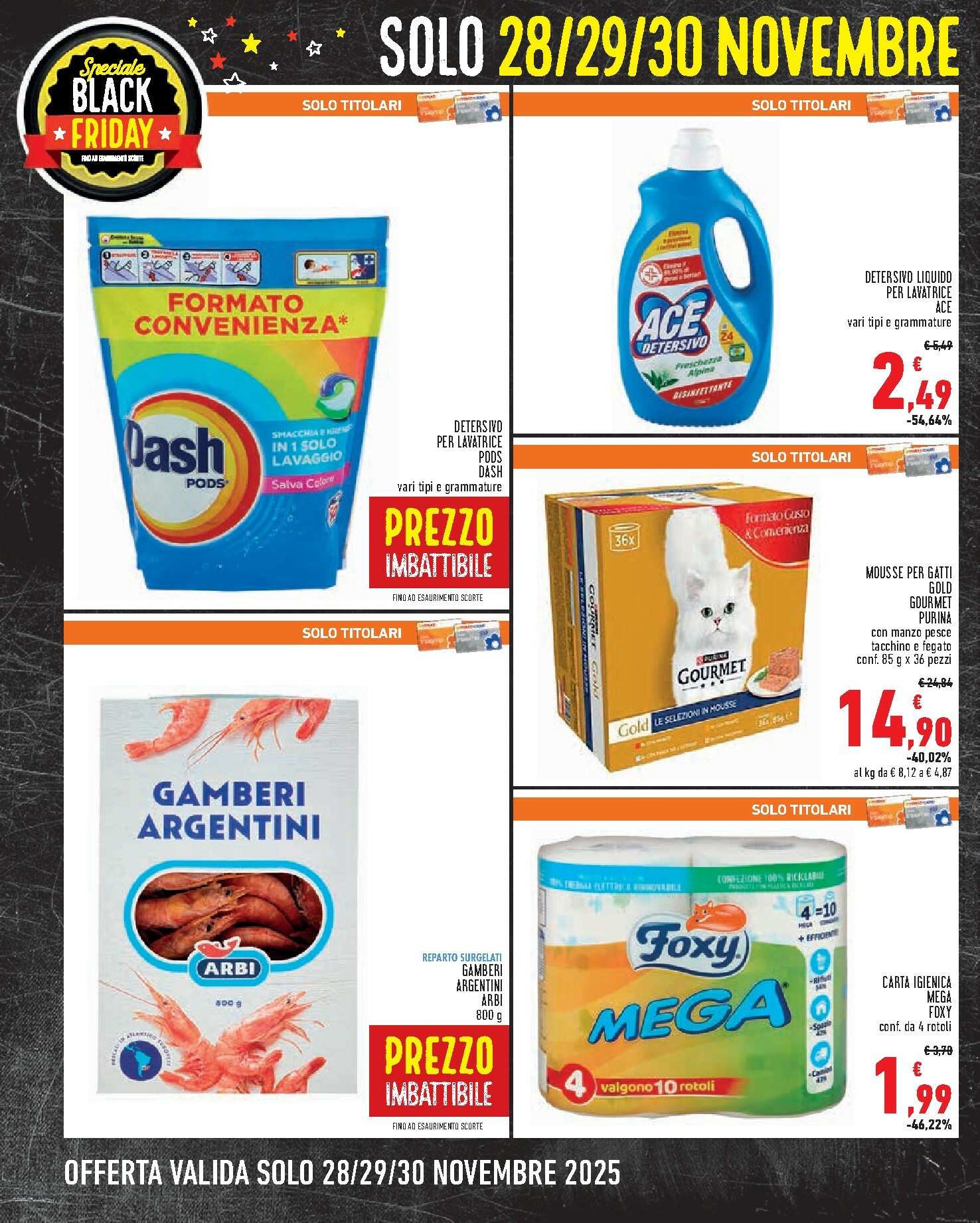 conad - Volantino Conad - Black Friday valido dal 28/11 al 30/11 - page: 4