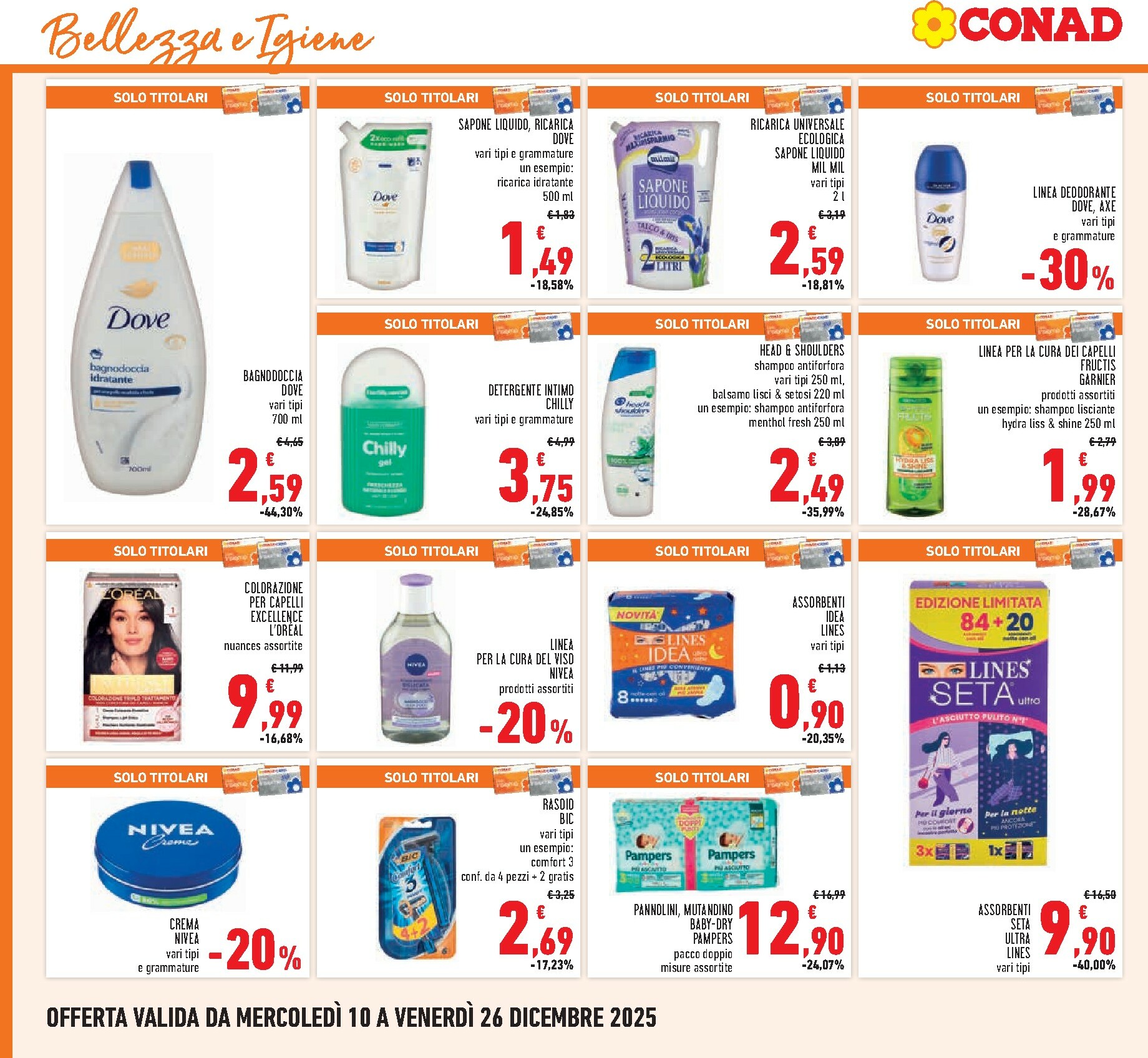 conad - Volantino Conad valido dal 10/12 al 26/12 - page: 26
