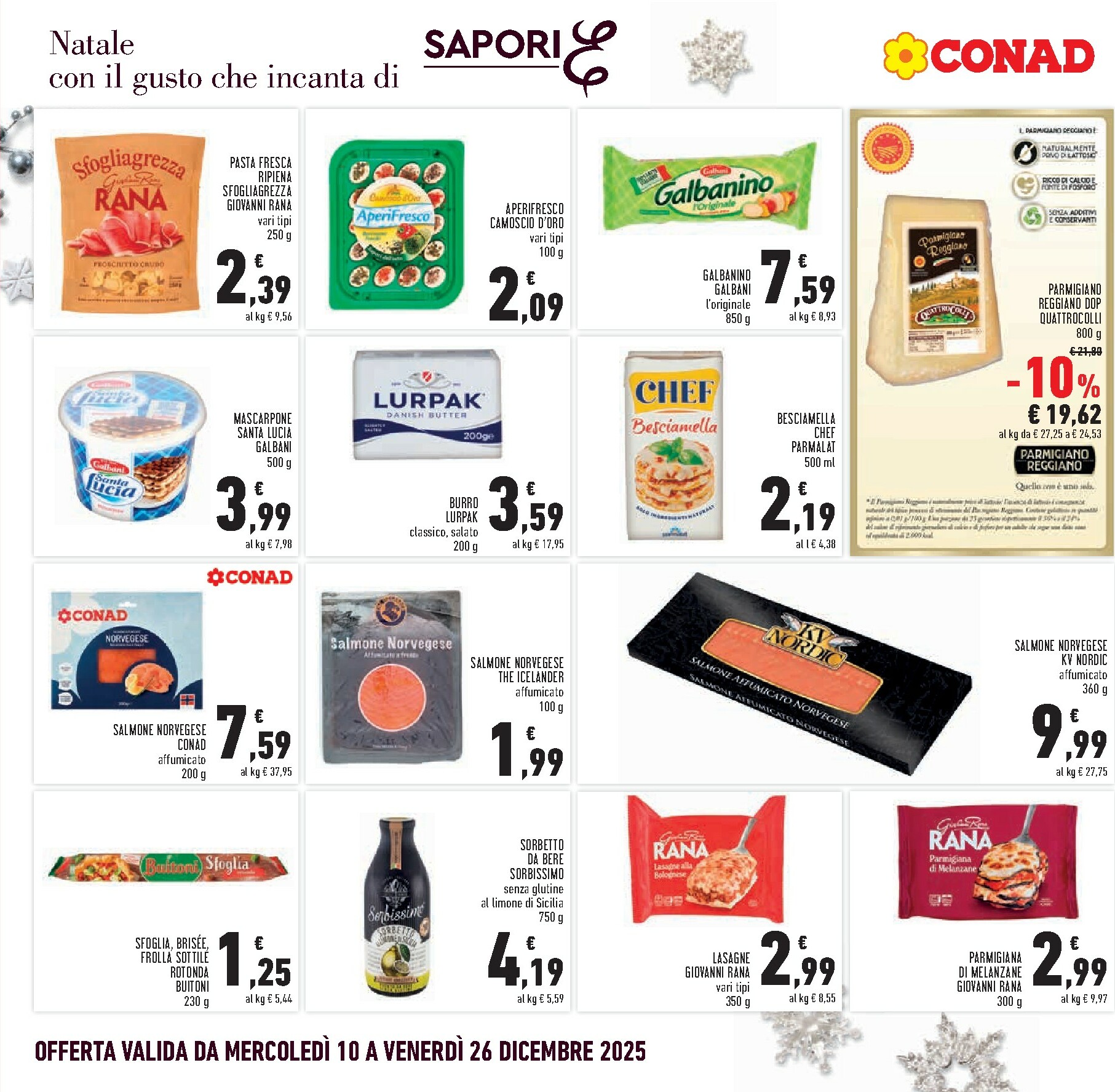 conad - Volantino Conad valido dal 10/12 al 26/12 - page: 10