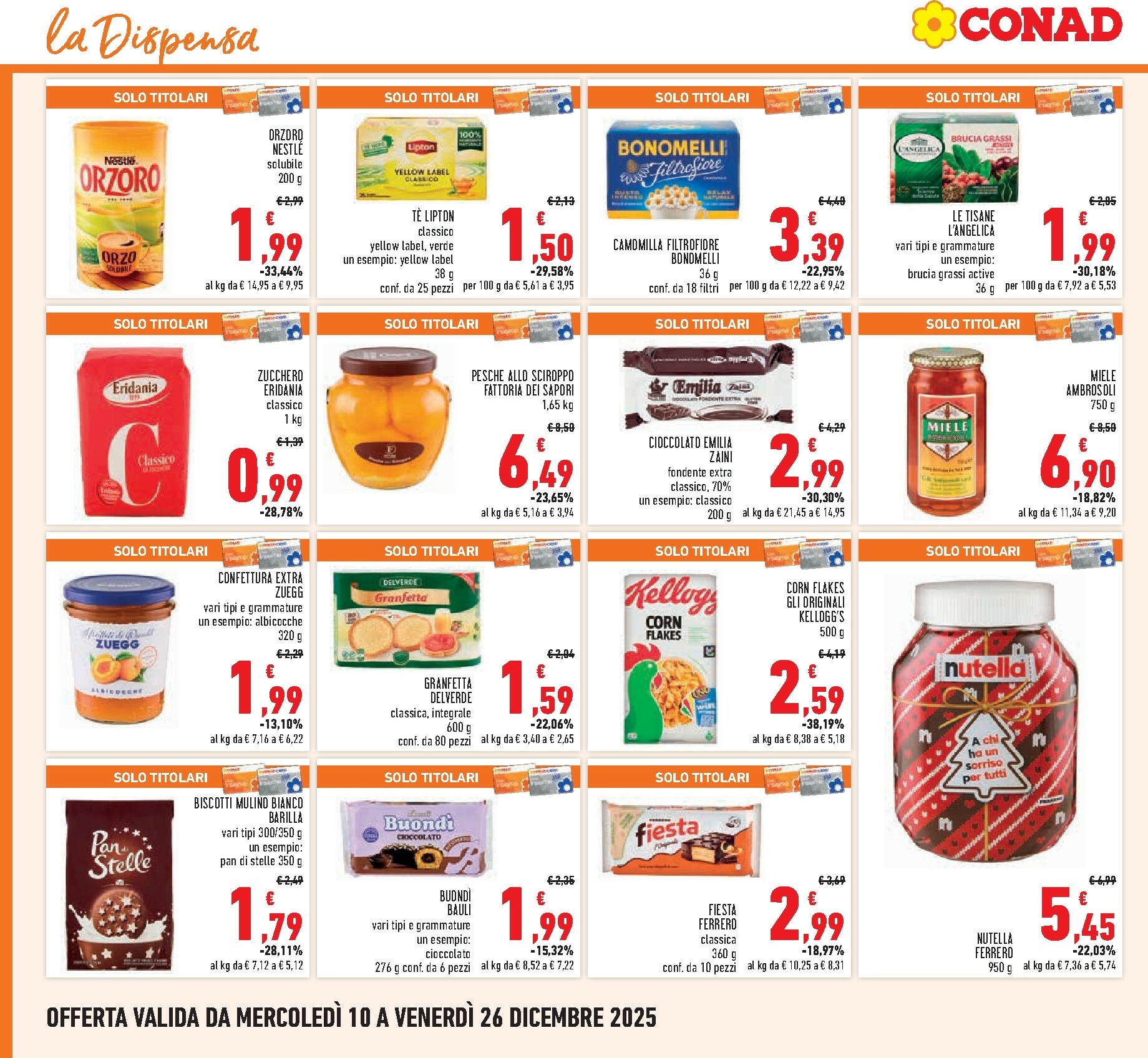 conad - Volantino Conad valido dal 10/12 al 26/12 - page: 24