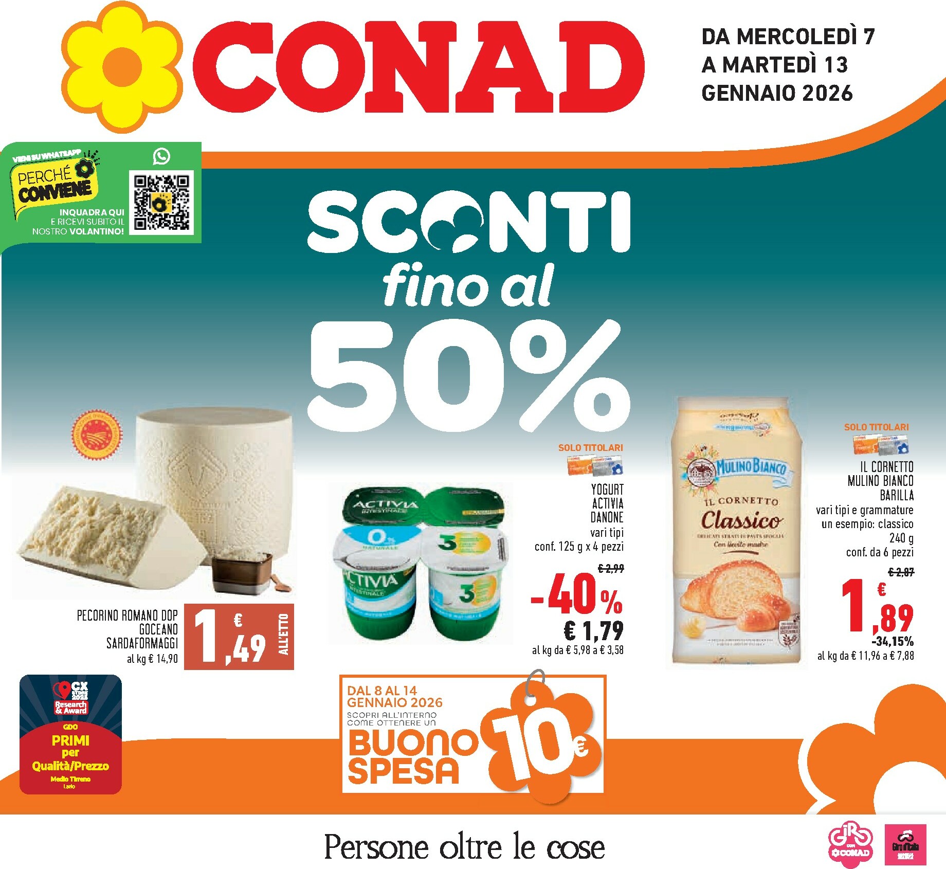 conad - Volantino Conad valido dal 07/01 al 13/01