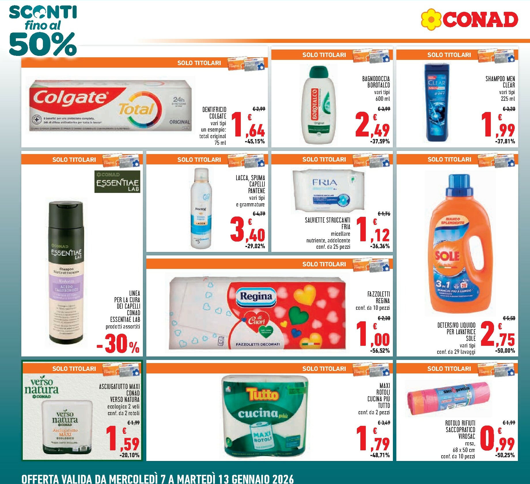 conad - Volantino Conad valido dal 07/01 al 13/01 - page: 4