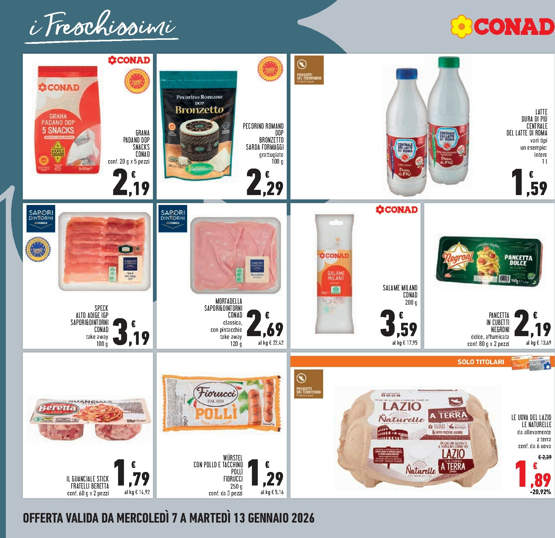 conad - Volantino Conad valido dal 07/01 al 13/01 - page: 12