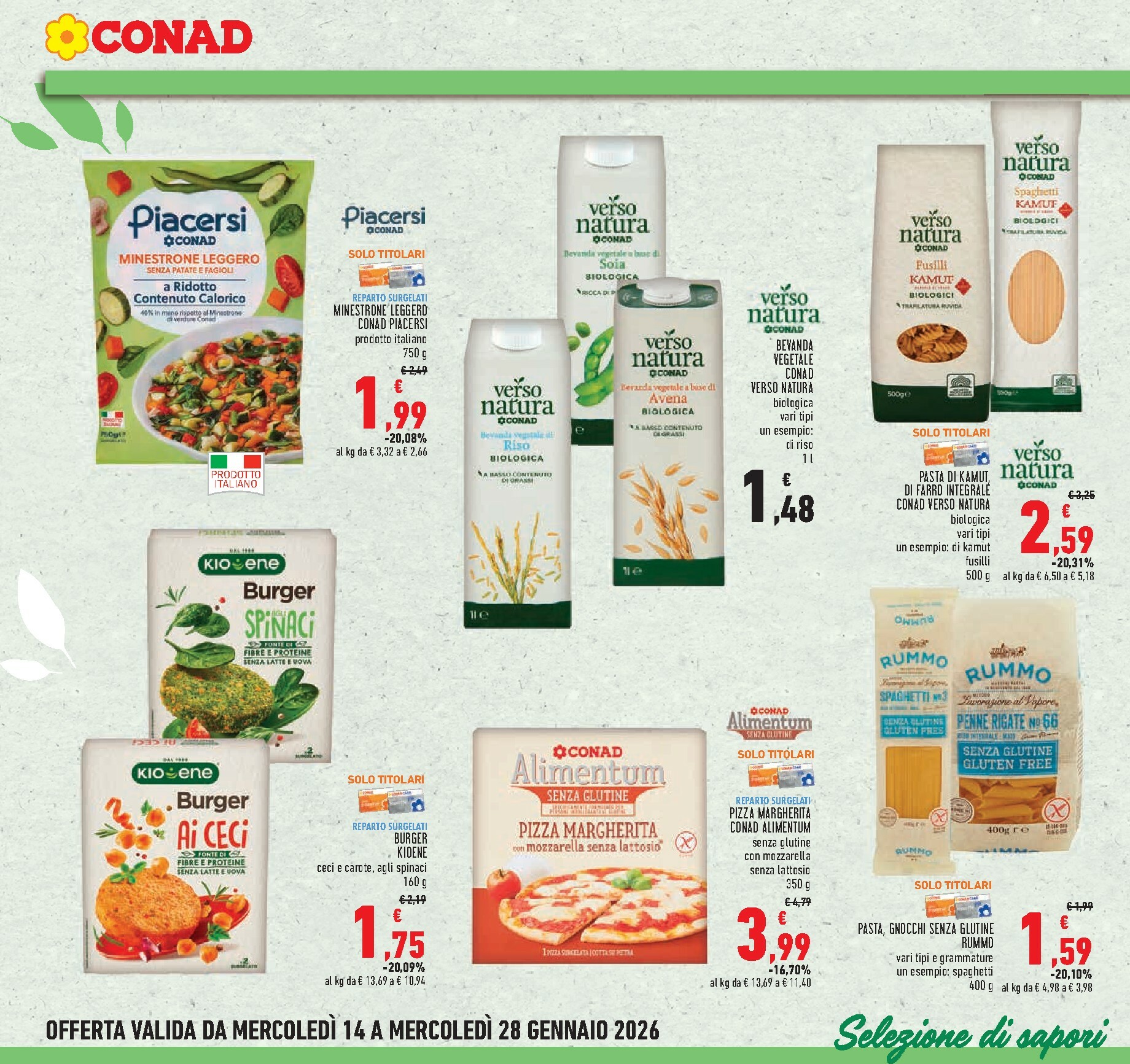 conad - Volantino Conad valido dal 14/01 al 28/01 - page: 18